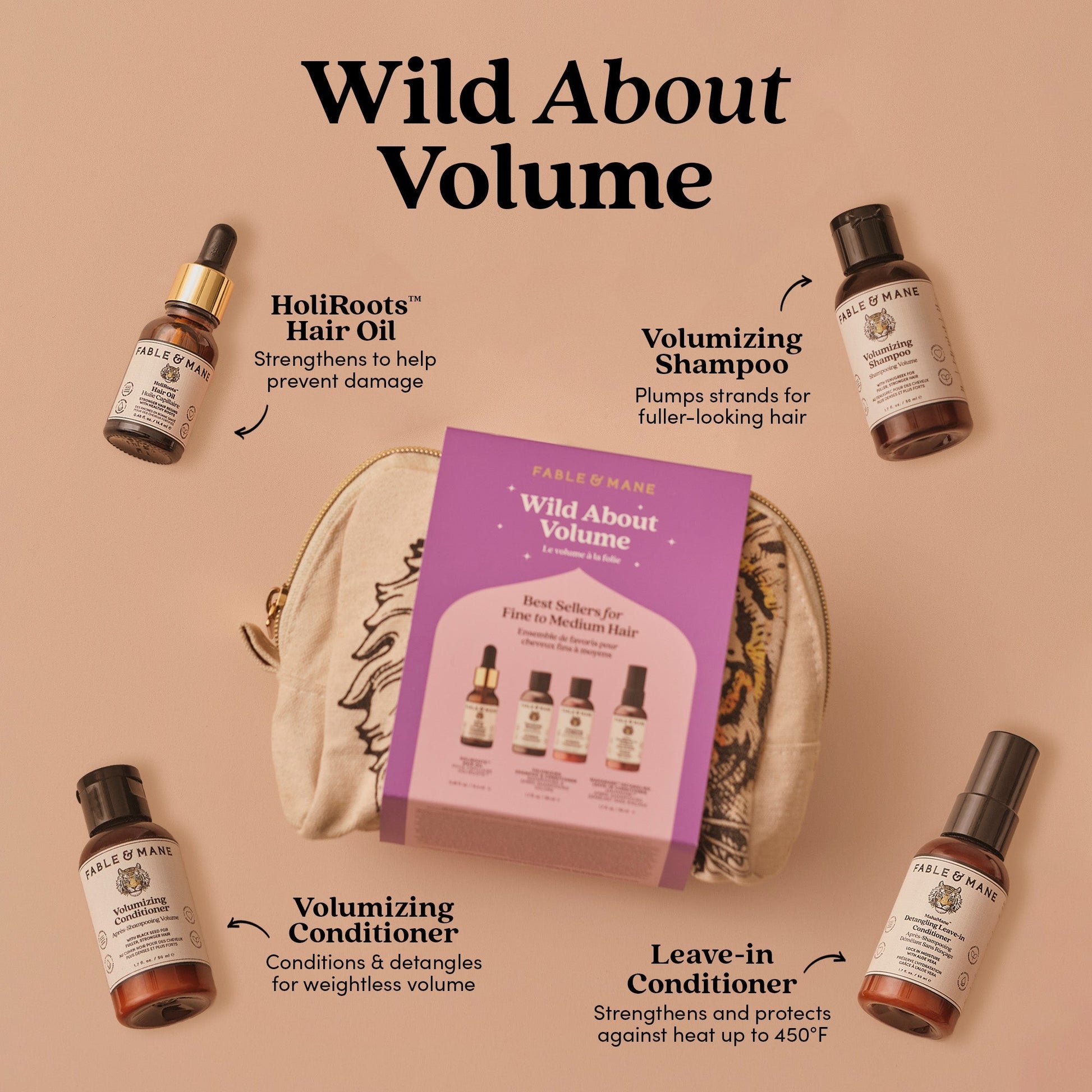 Wild About Volume Travel Set 