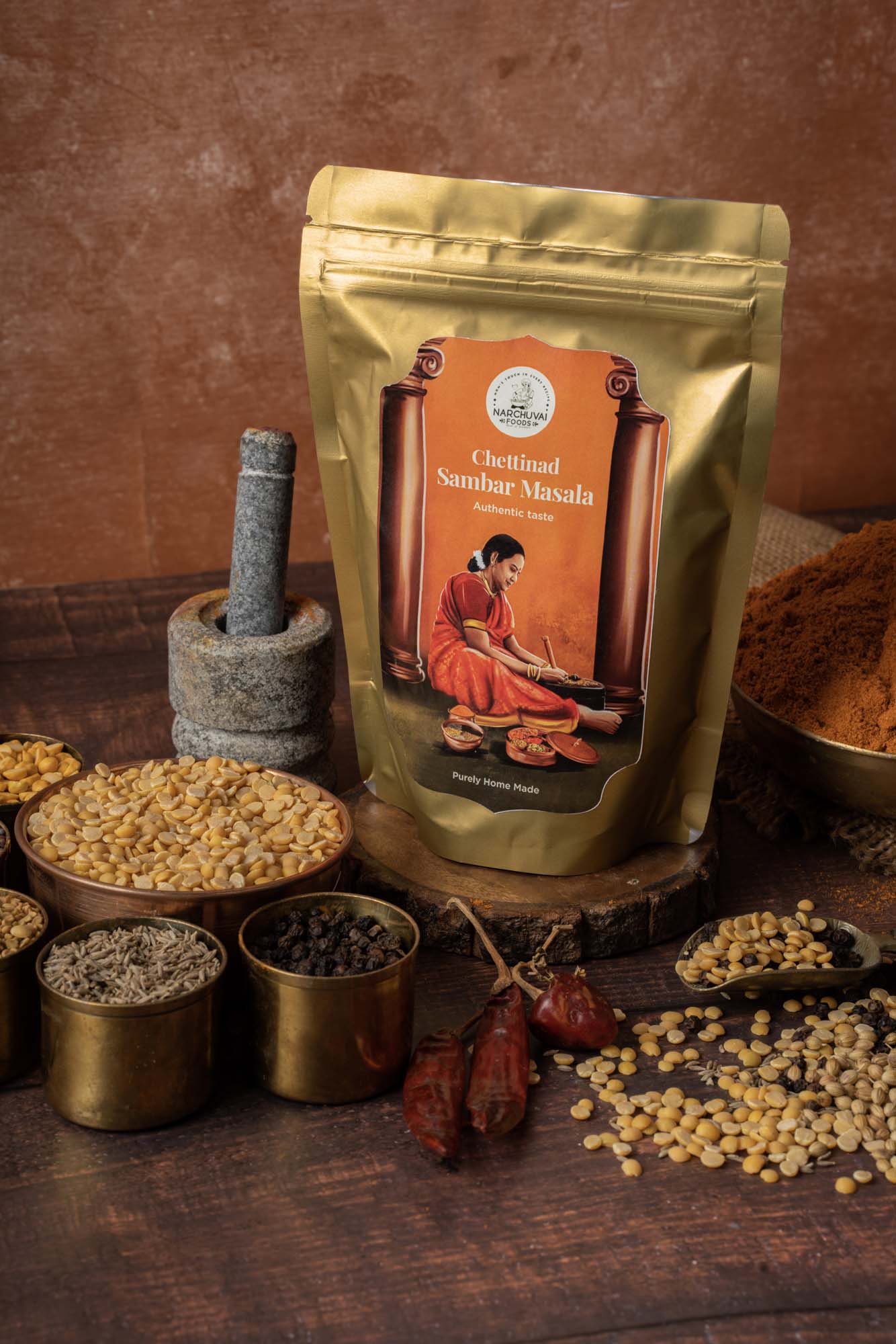 Narchuvai Foods Chettinad Sambar Masala