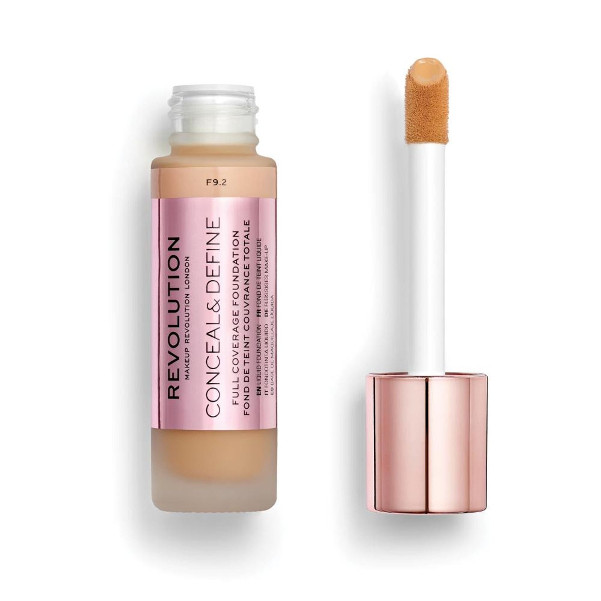 Makeup Revolution Conceal & Define Full Coverage Foundation - F9.2