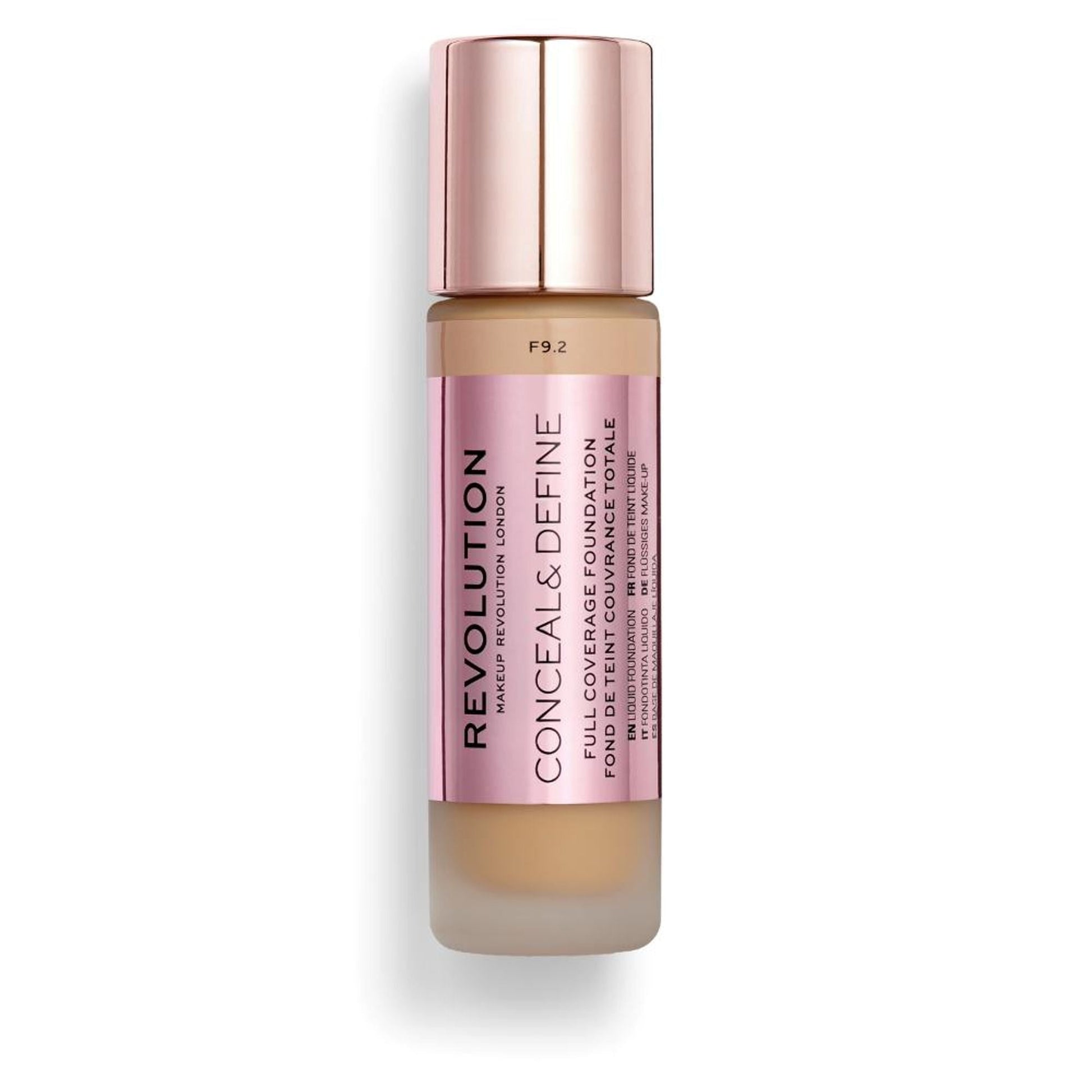 Makeup Revolution Conceal & Define Full Coverage Foundation - F9.2