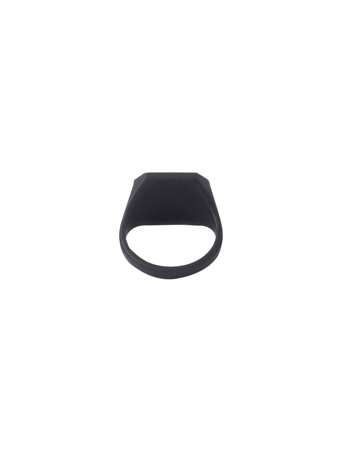 NVR Men's Set of 2 Black Rhodium-Plated Finger Ring - Grab2buy
