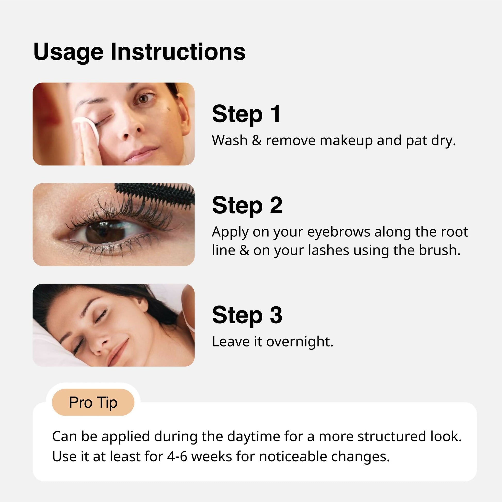 Cureskin Eye Brow & Lash Oil - Eyelash Growth Serum 