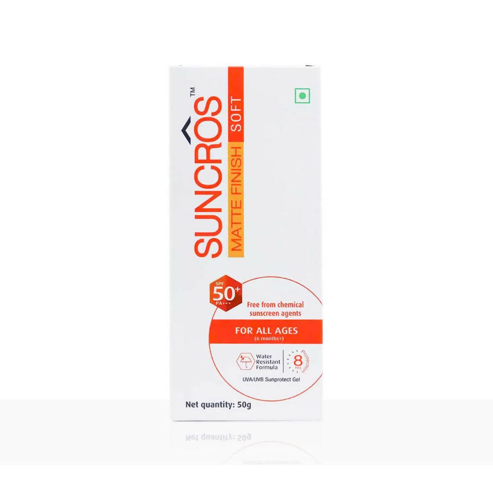 Suncros Matte Finish Soft Gel SPF 50+ - Grab2buy
