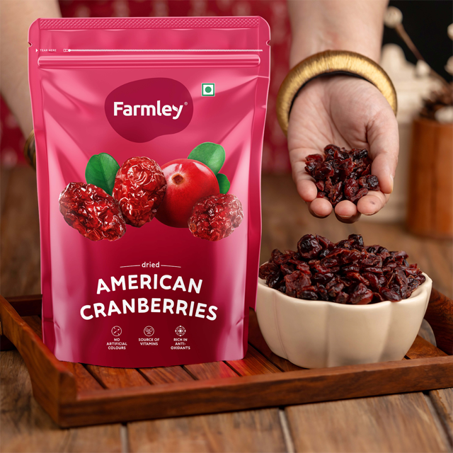 Grab2Buy Premium Whole Cranberry (Dried)  Grab2Buy Farmley Grab2Buy