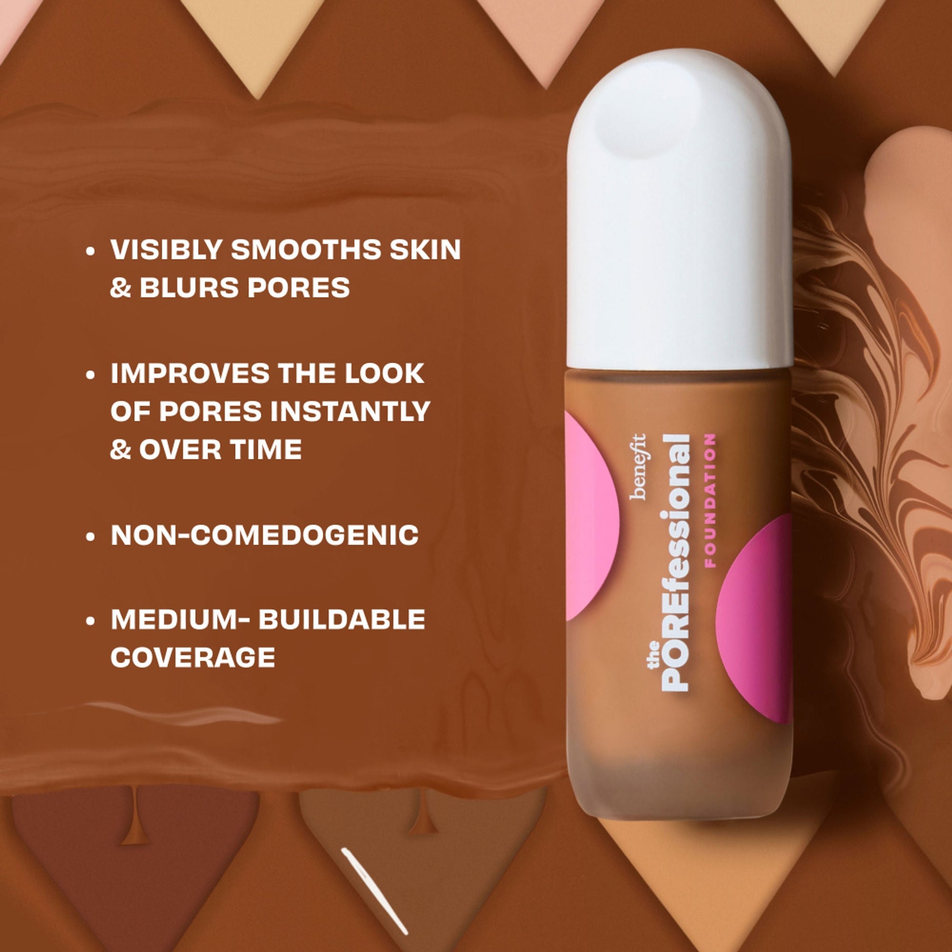 Benefit Cosmetics The Porefessional Foundation Smoothing & Blurring With Niacinamide - 16W Stellar