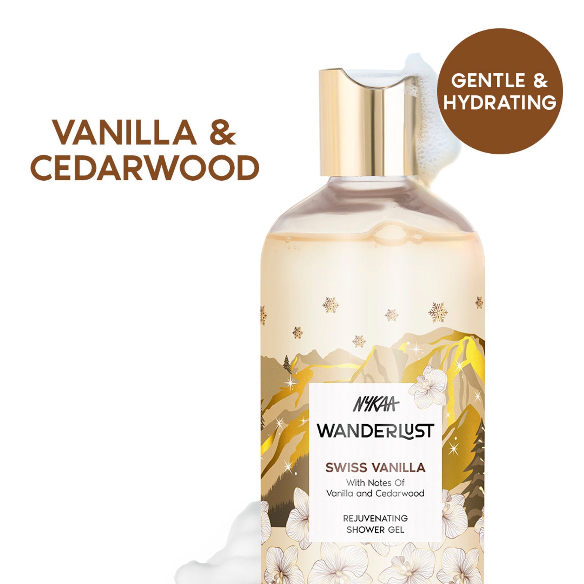 Wanderlust Shower Gels - Swiss Vanilla  Grab2Buy Wanderlust Grab2Buy