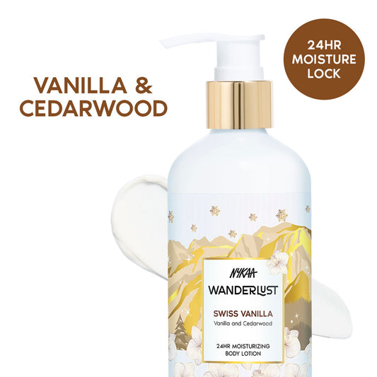 Wanderlust Moisturizing Body Lotion - Swiss Vanilla  Grab2Buy Wanderlust Grab2Buy