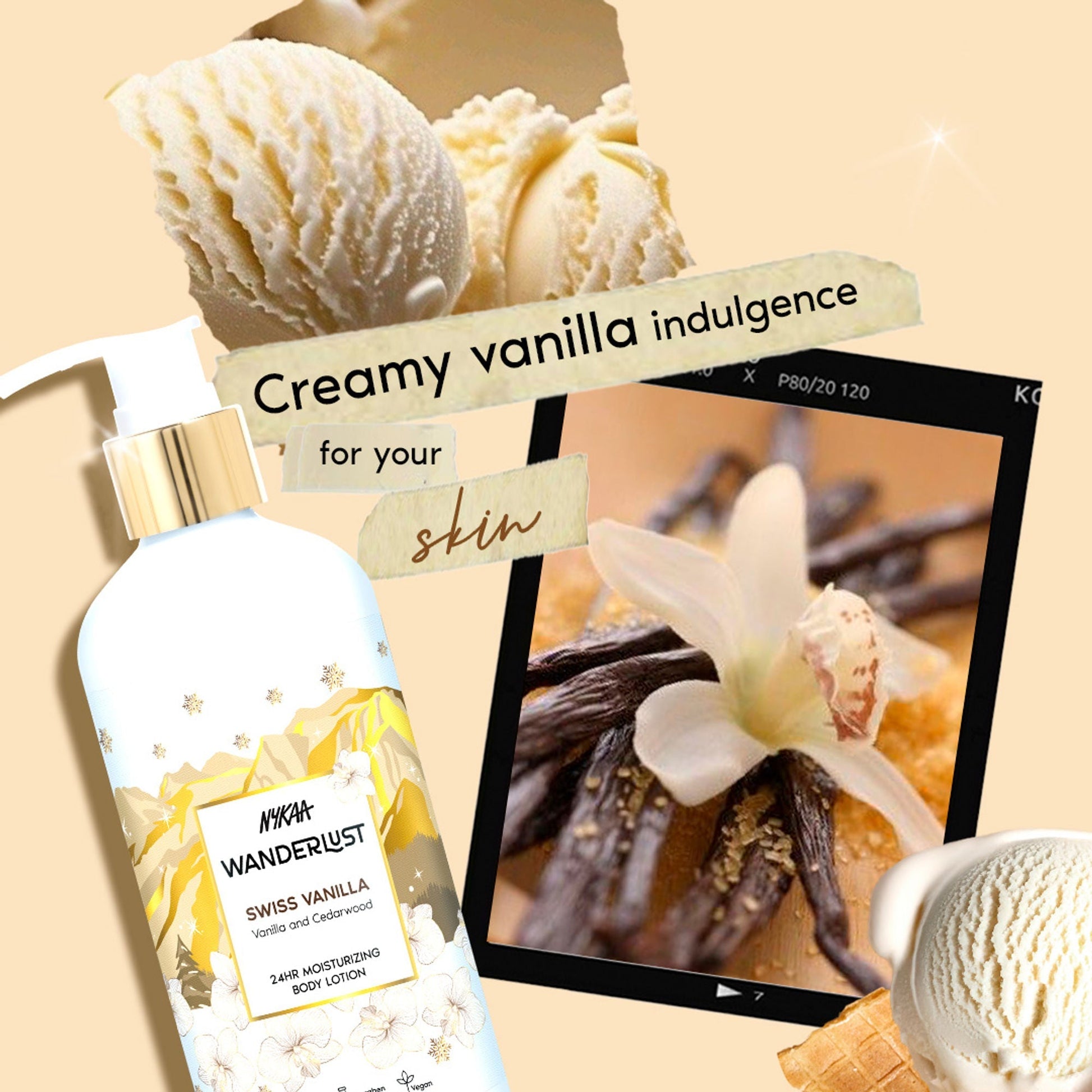 Wanderlust Moisturizing Body Lotion - Swiss Vanilla  Grab2Buy Wanderlust Grab2Buy