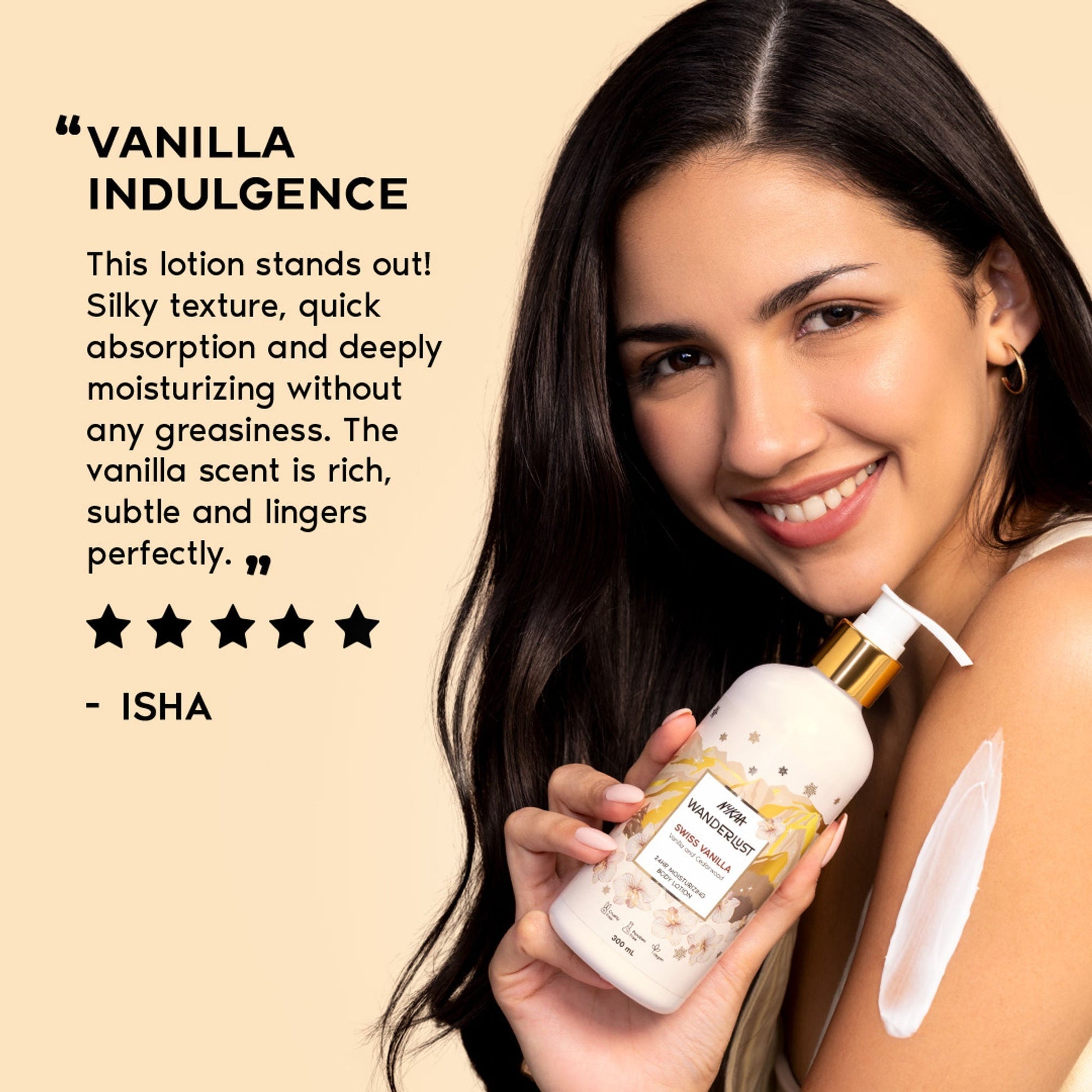 Wanderlust Moisturizing Body Lotion - Swiss Vanilla  Grab2Buy Wanderlust Grab2Buy