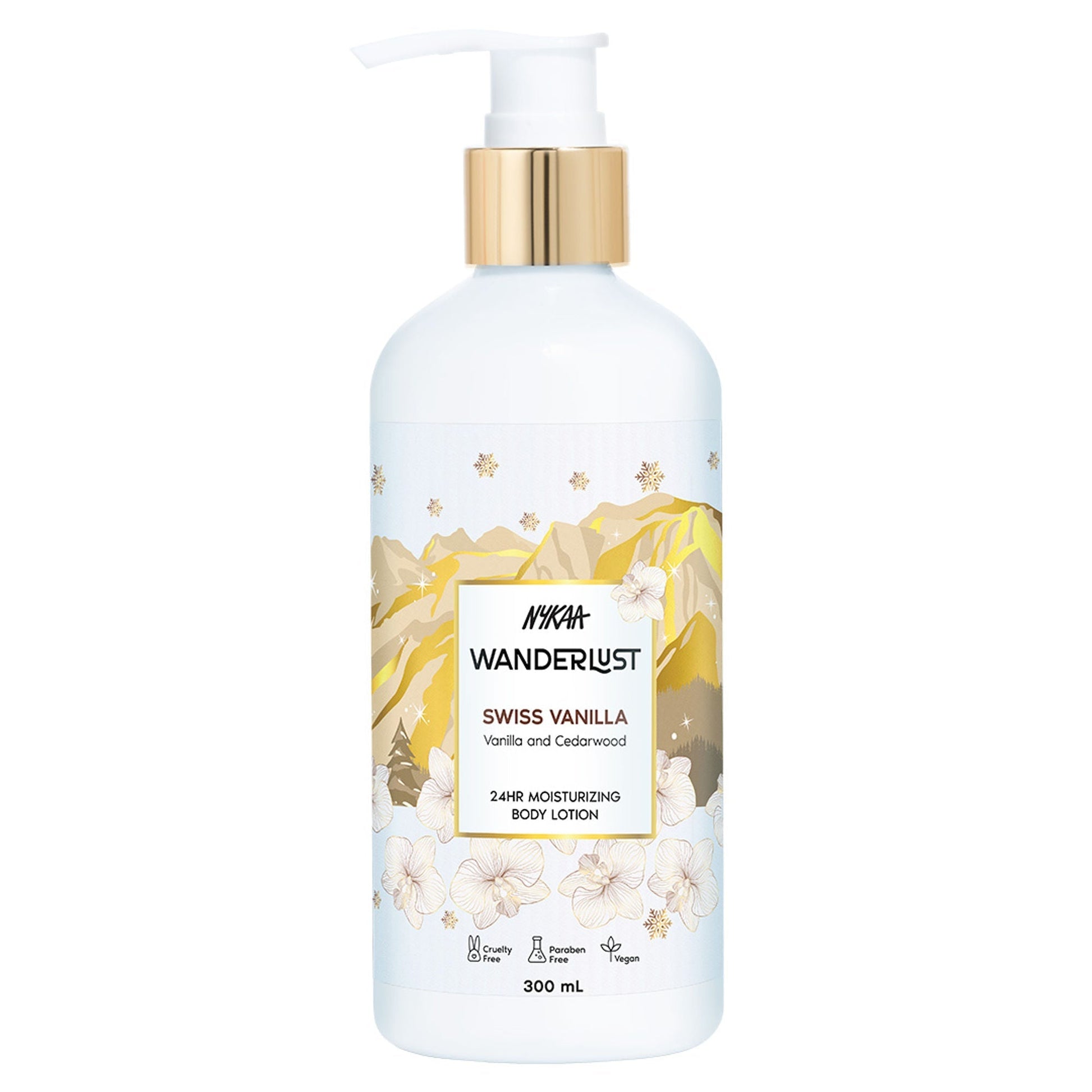Wanderlust Moisturizing Body Lotion - Swiss Vanilla  Grab2Buy Wanderlust Grab2Buy