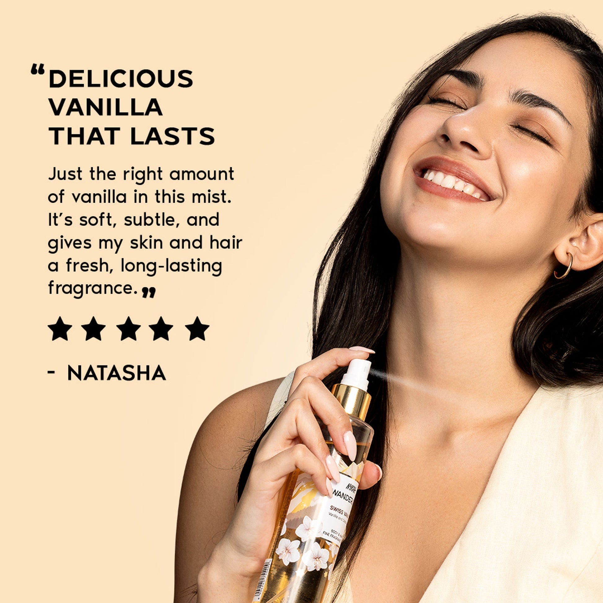 Wanderlust Fragrance Mist For Her - Swiss Vanilla  Grab2Buy Wanderlust Grab2Buy