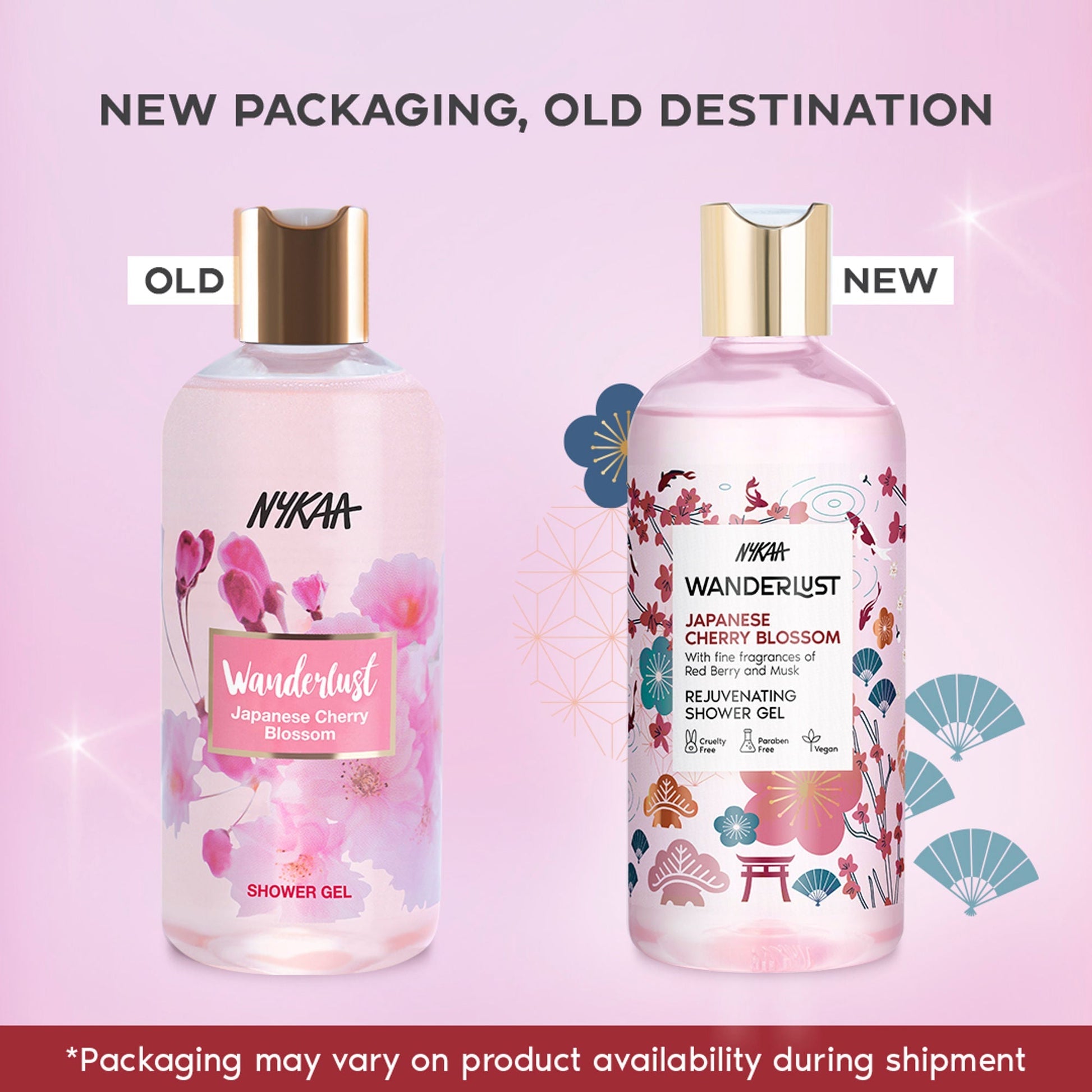 Wanderlust Shower Gels - Japanese Cherry Blossom  Grab2Buy Wanderlust Grab2Buy