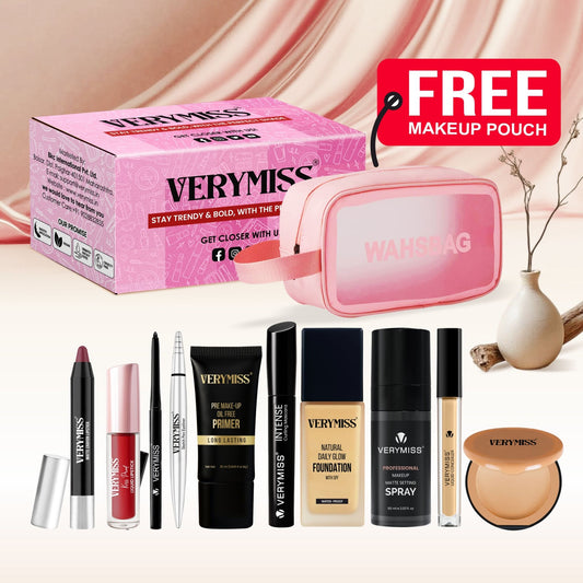 VERYMISS Ultimate Makeup Combo - 1 + Free Makeup Pouch  Grab2Buy VERYMISS Grab2Buy