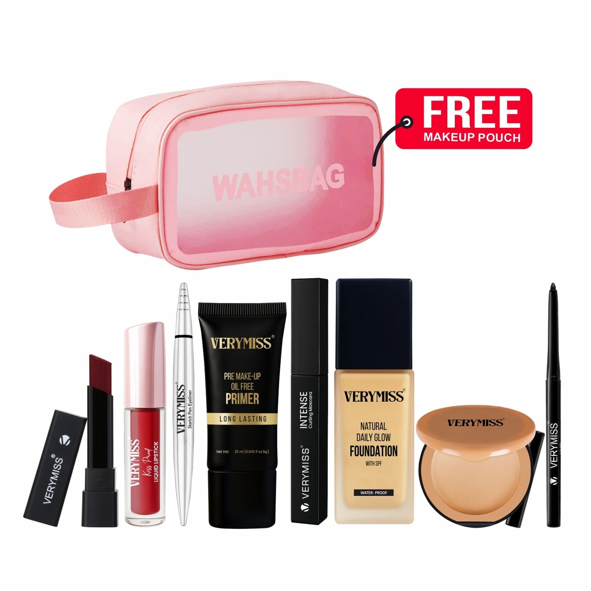 VERYMISS Ultimate Makeup Combo - 2 + Free Makeup Pouch  Grab2Buy VERYMISS Grab2Buy