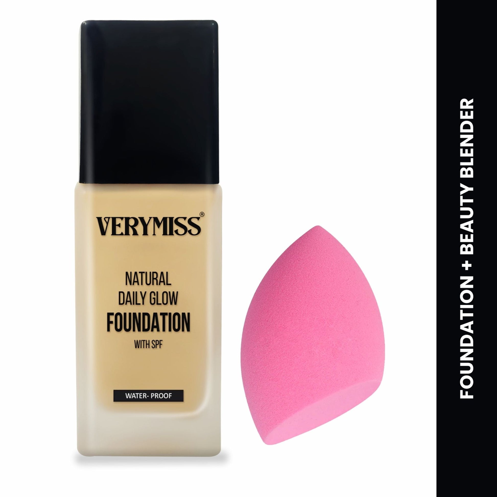 VERYMISS Foundation + Beauty Blender Combo Set  Grab2Buy VERYMISS Grab2Buy