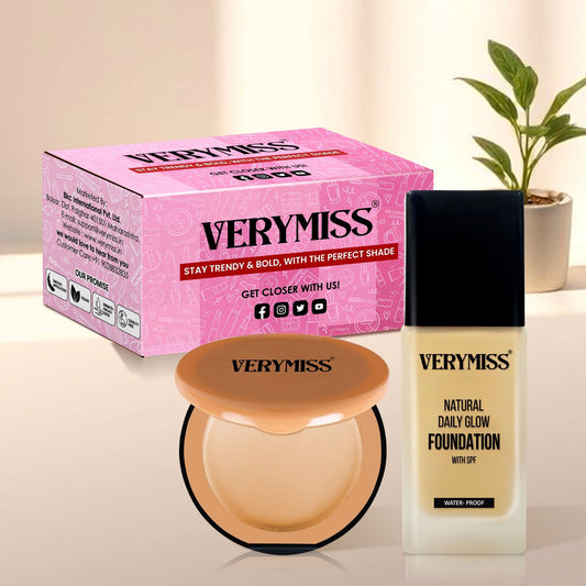 VERYMISS Foundation + Compact Powder - Vmfd06-01, Vmc05-01  Grab2Buy VERYMISS Grab2Buy
