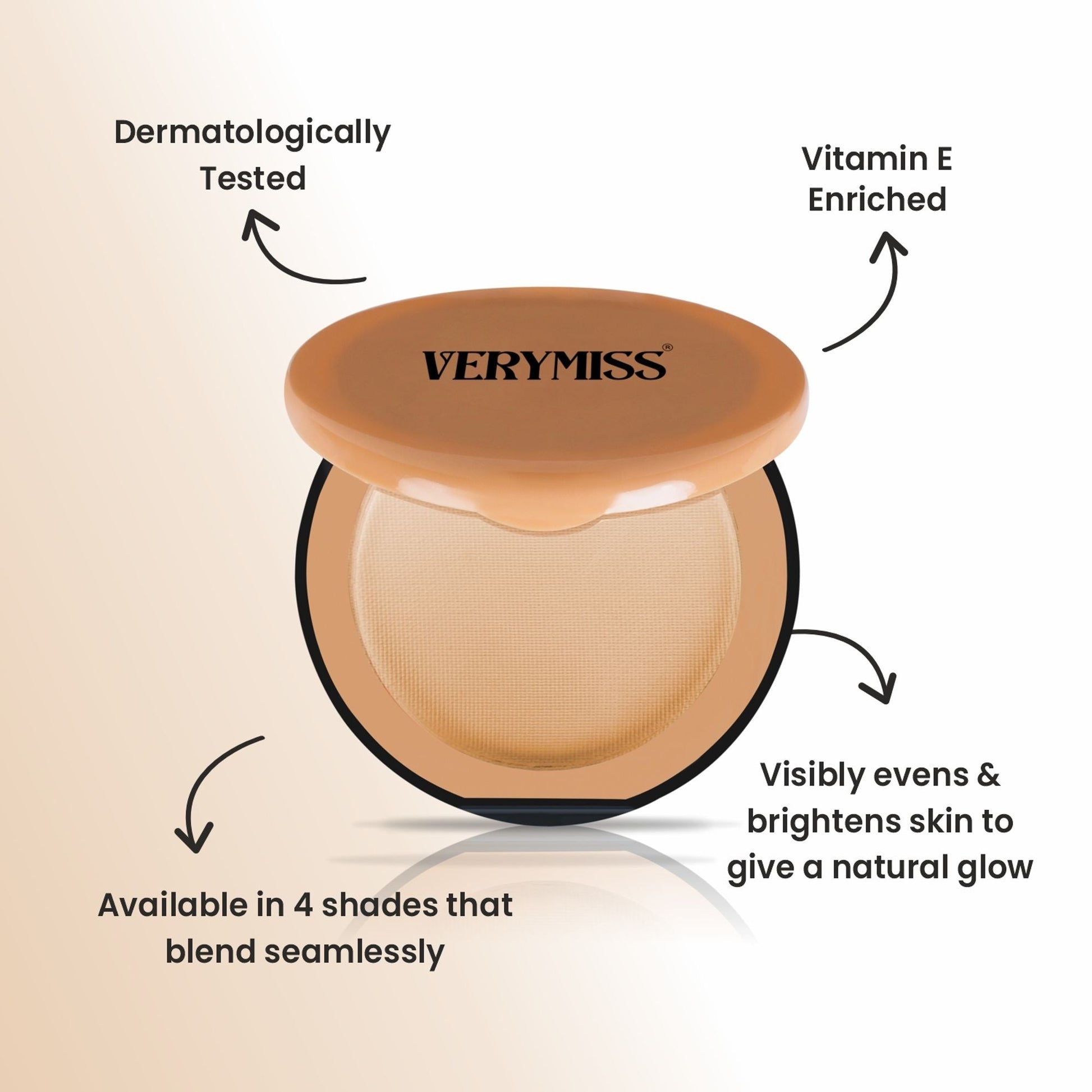 VERYMISS Foundation + Compact Powder - Vmfd06-01, Vmc05-01  Grab2Buy VERYMISS Grab2Buy