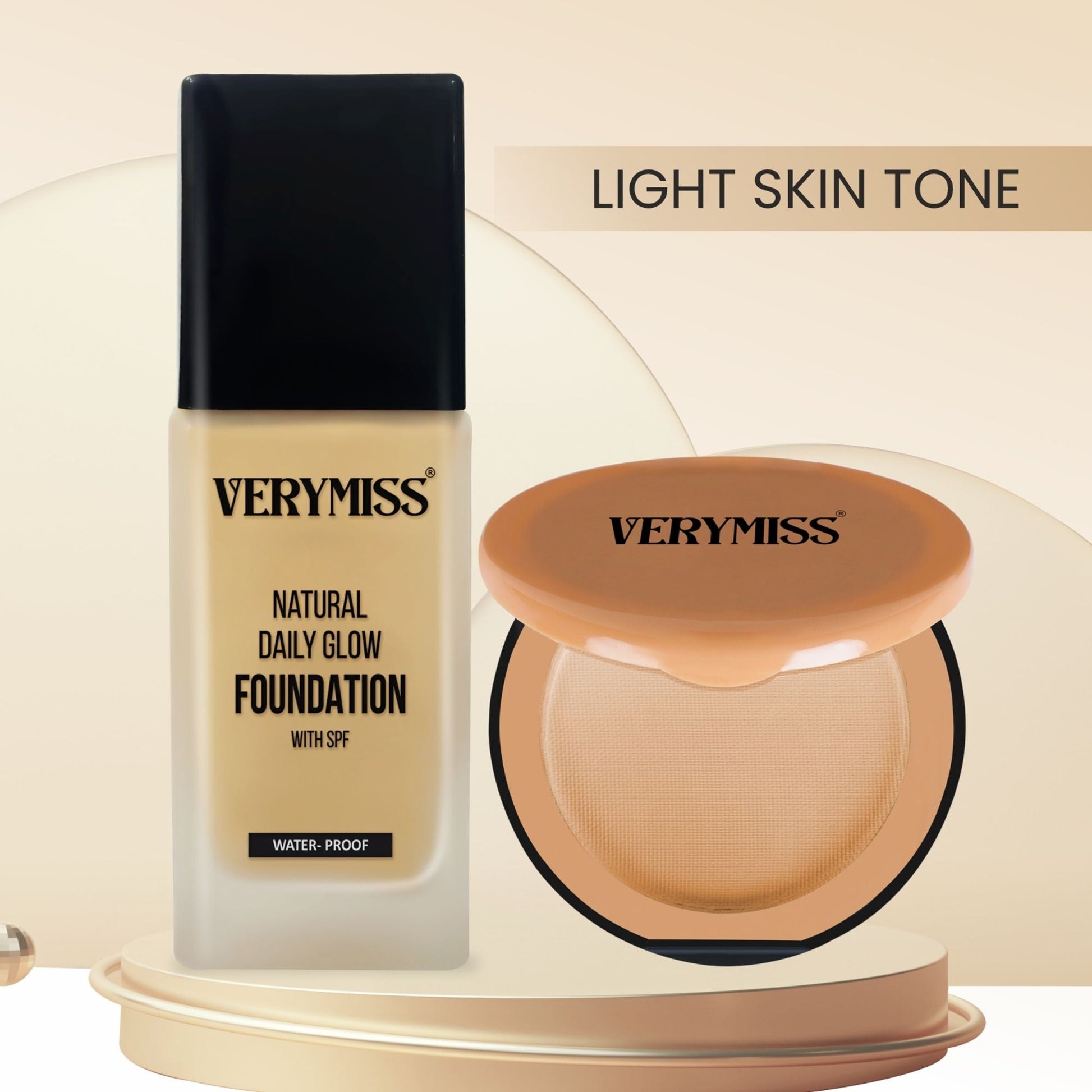 VERYMISS Foundation + Compact Powder - Vmfd06-02, Vmc05-02  Grab2Buy VERYMISS Grab2Buy