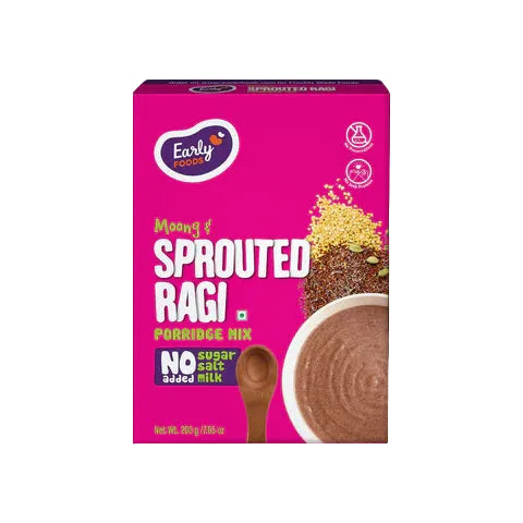 Early Foods Organic Sprouted Ragi Porridge Mix 