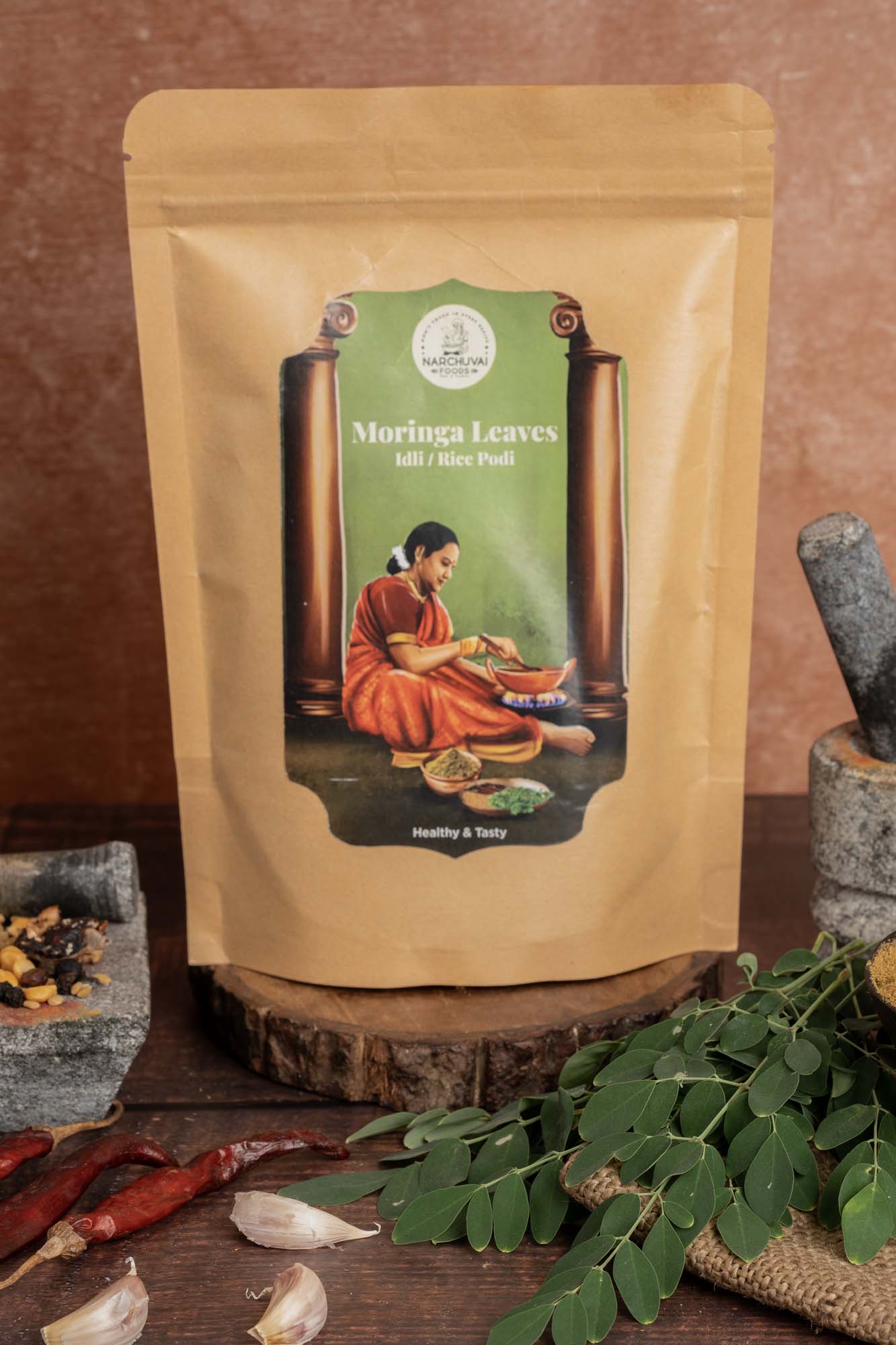 Narchuvai Foods Moringa Leaves Idly Podi
