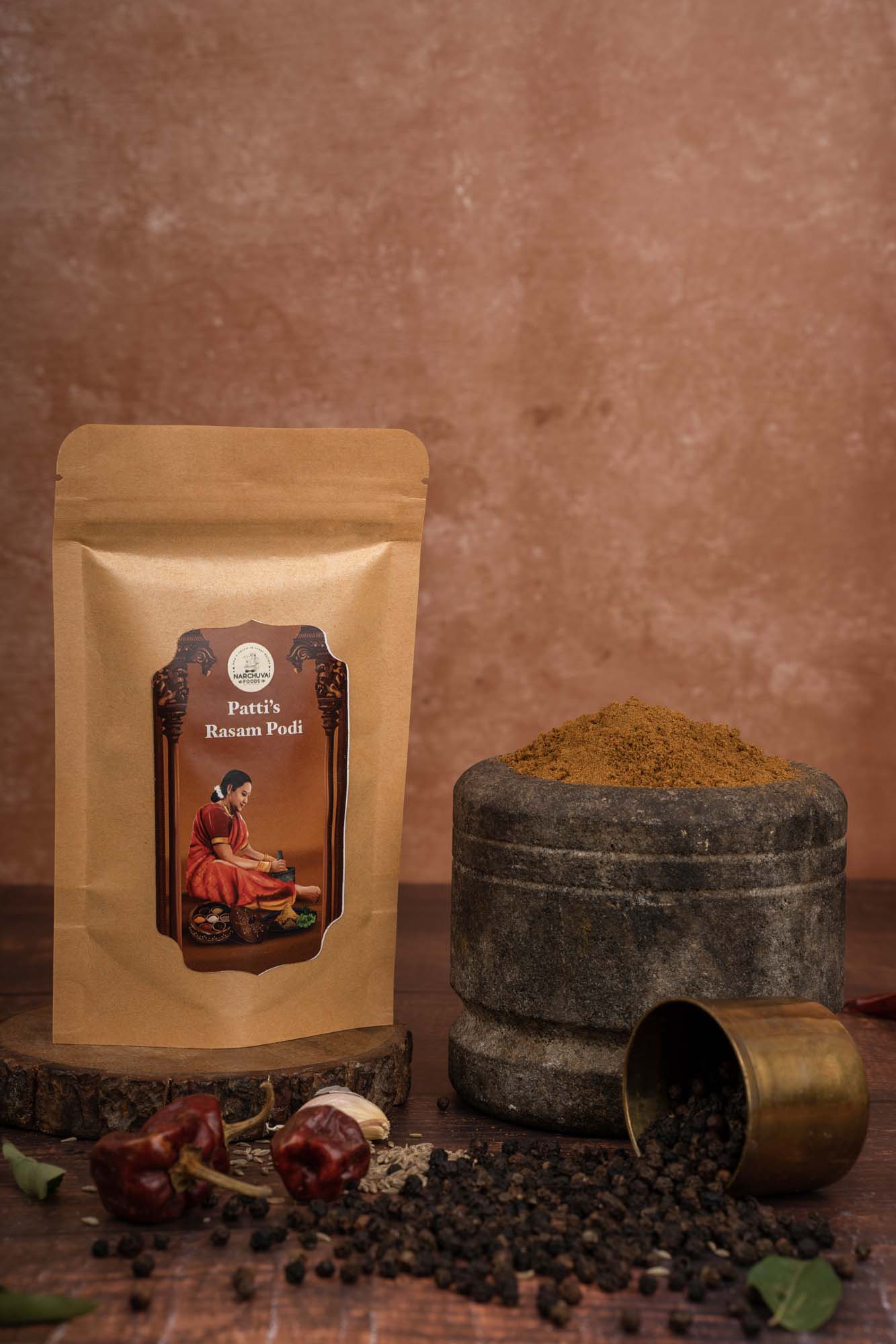Narchuvai Foods Patti’s Rasam Podi