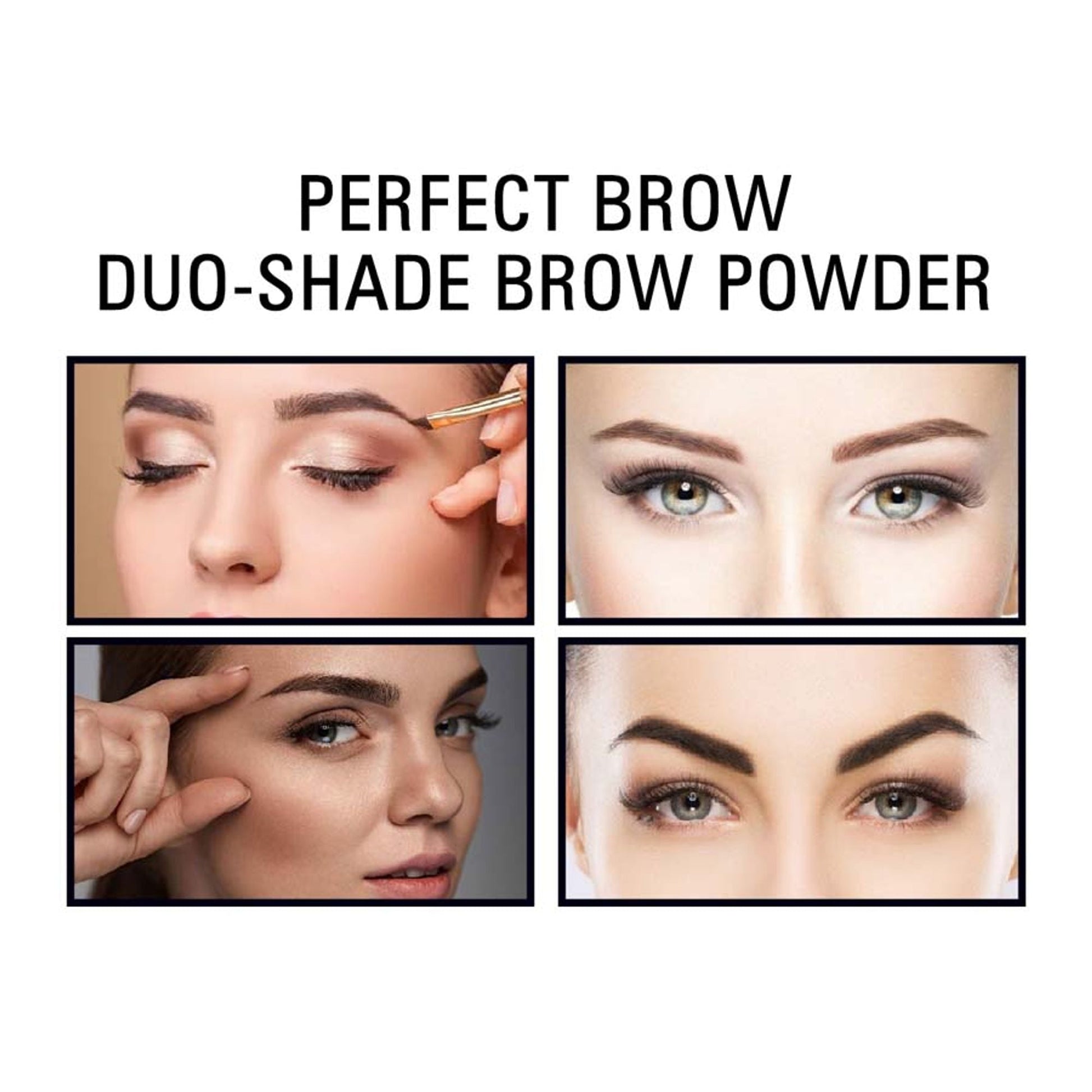 Matt Look Perfect Brow Duo-shade Brow Powder - 02 
