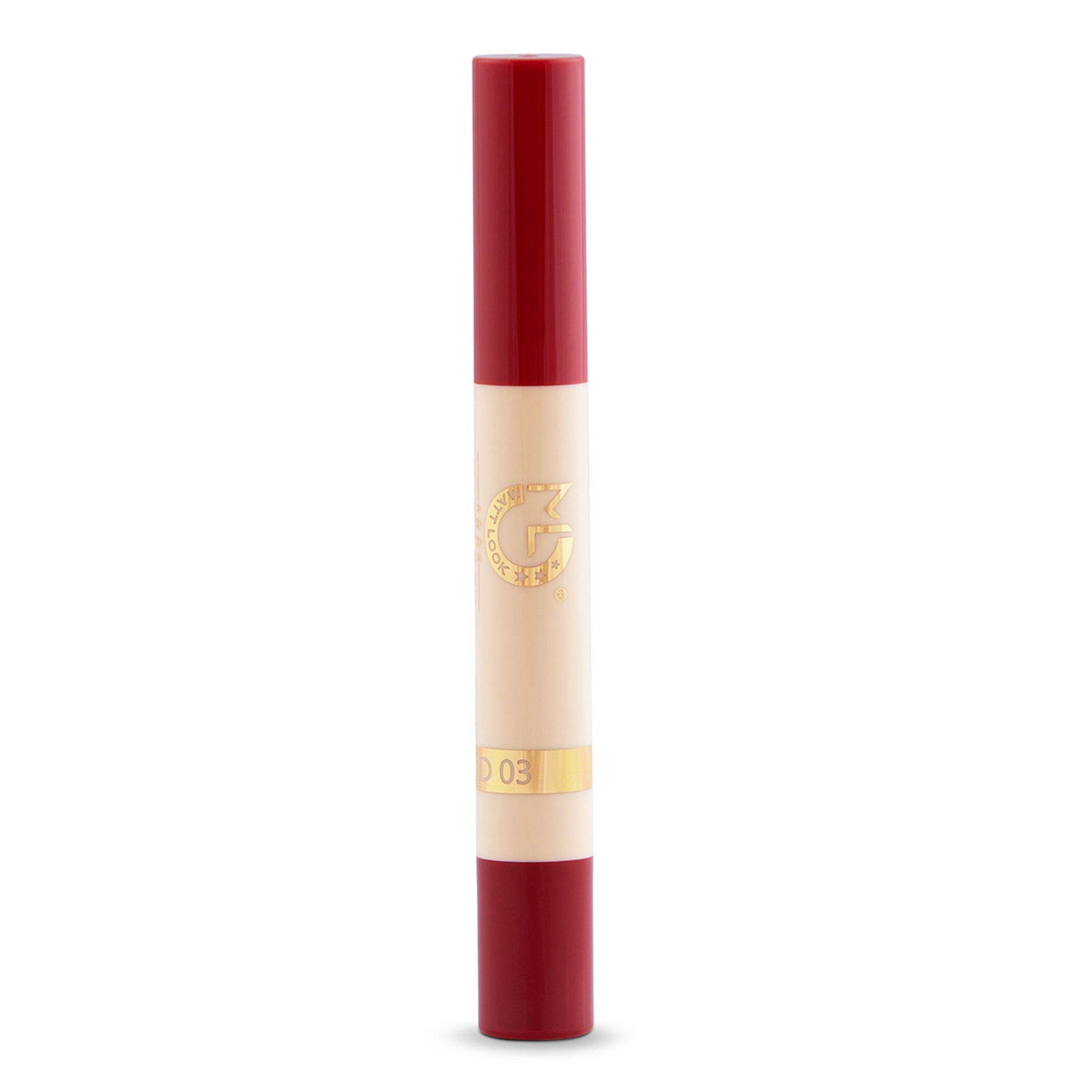 Matt Look Velvet Smooth Non Transfer Lipstick - Sexy Red 