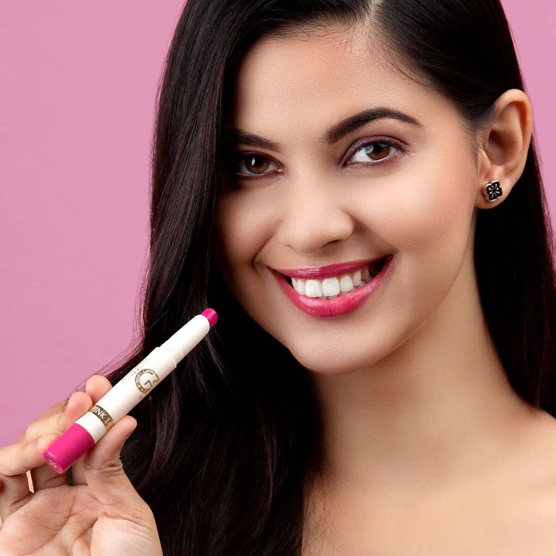 Matt Look Velvet Smooth Non Transfer Lipstick - Coral Pink 