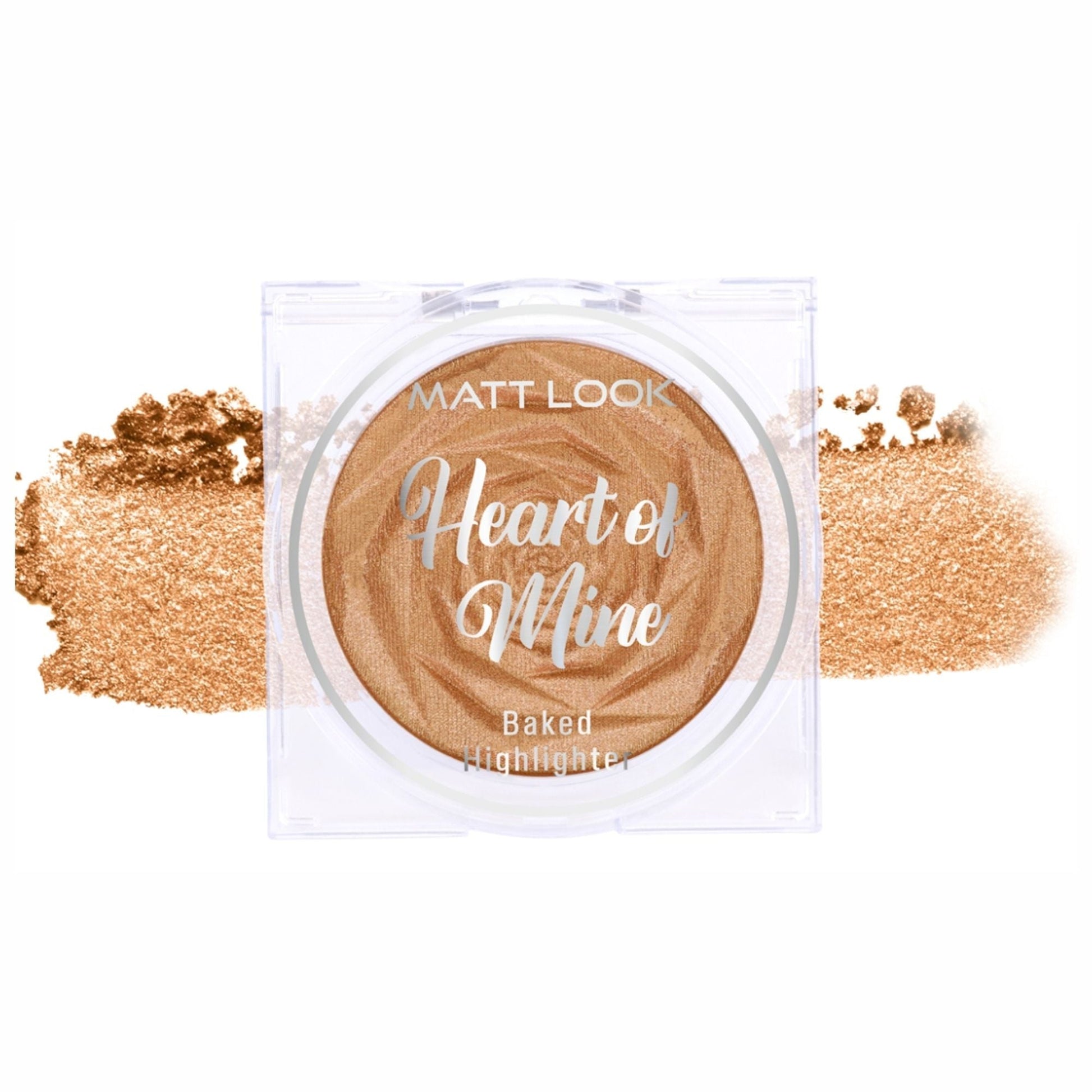 Matt Look Heart Of Mine Baked Highlighter - 04 So Hollywood 