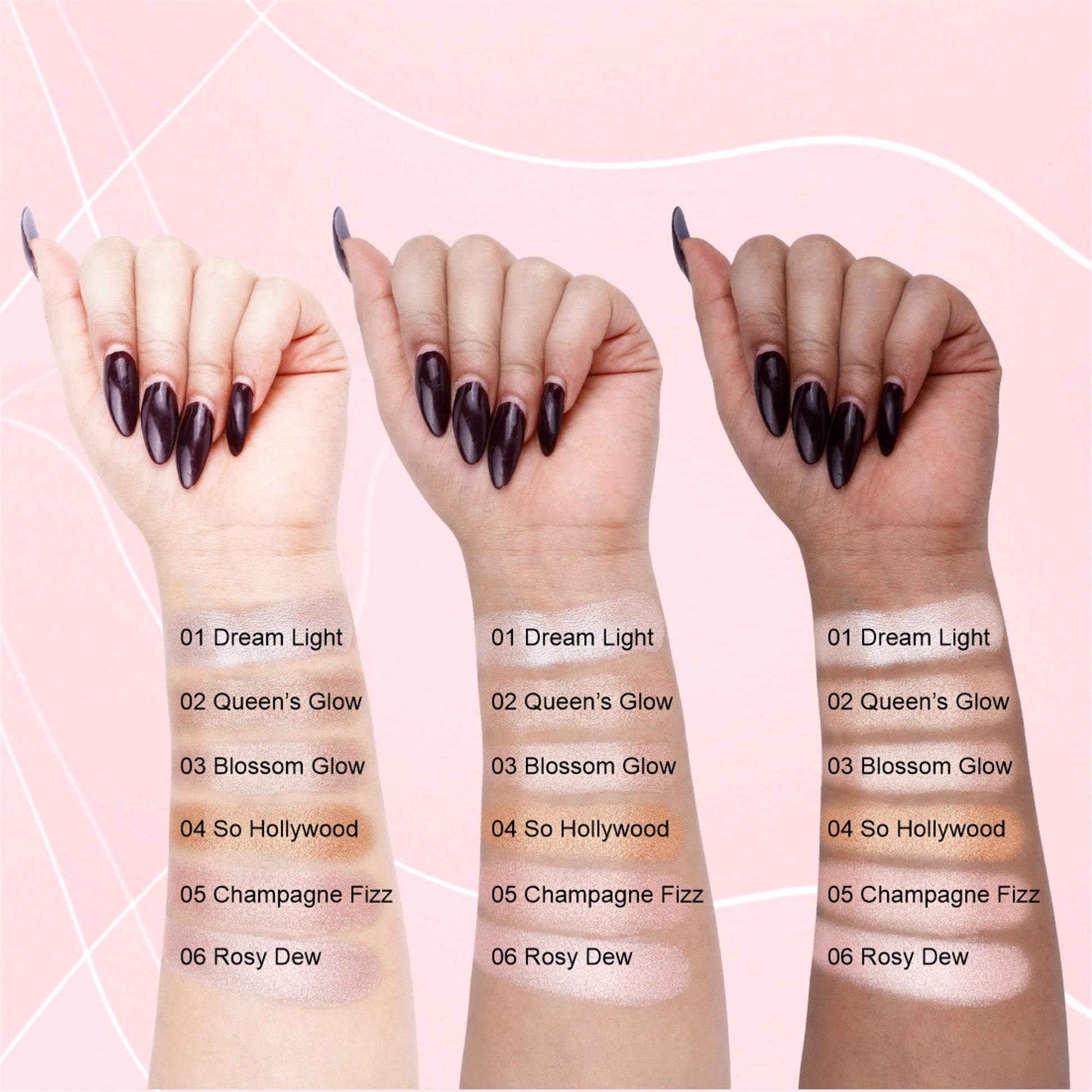Matt Look Heart Of Mine Baked Highlighter - 04 So Hollywood 