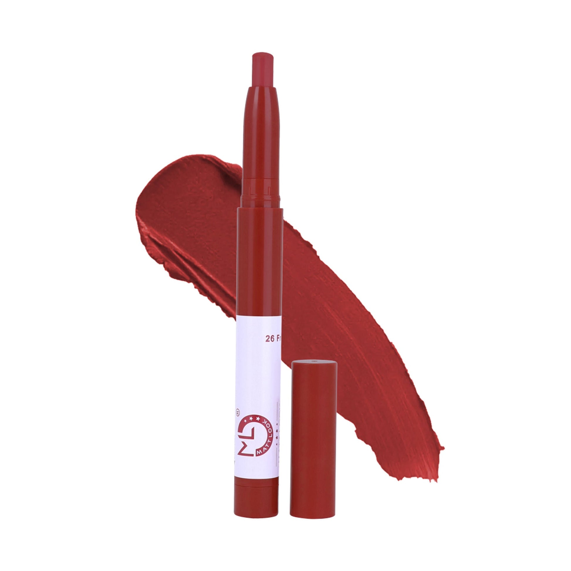 Matt Look Power Last Lip Stain Crayon Lipstick - Fresh Flower 26 