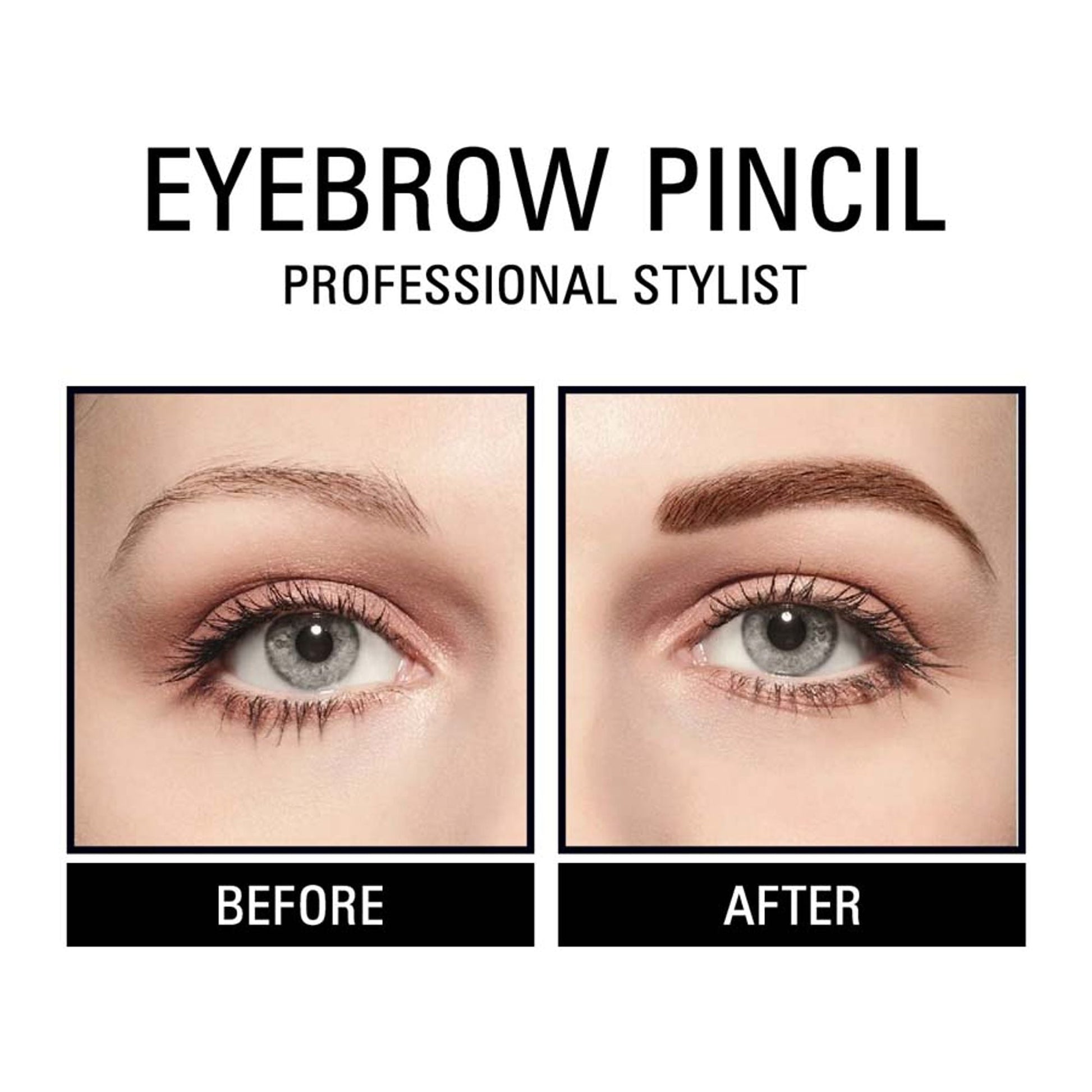 Matt Look Long Lasting Formula Professional Stylist Eyebrow Pencil - 05 Soft Brown 