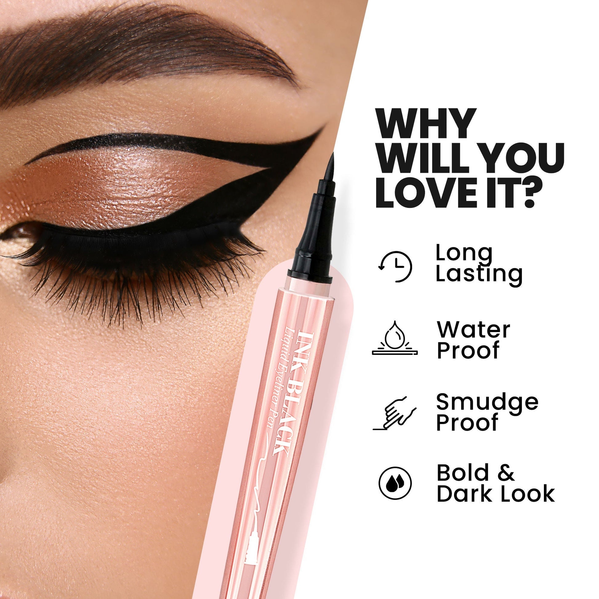 MARS Cosmetics Ink Black Eyeliner 