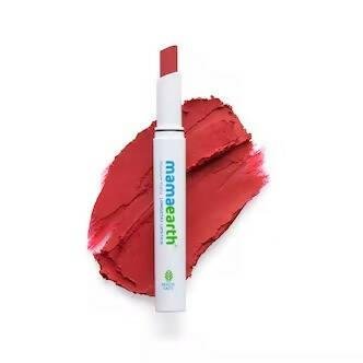 Mamaearth Moisture Matte Longstay Lipstick Cherry Punch - Grab2buy