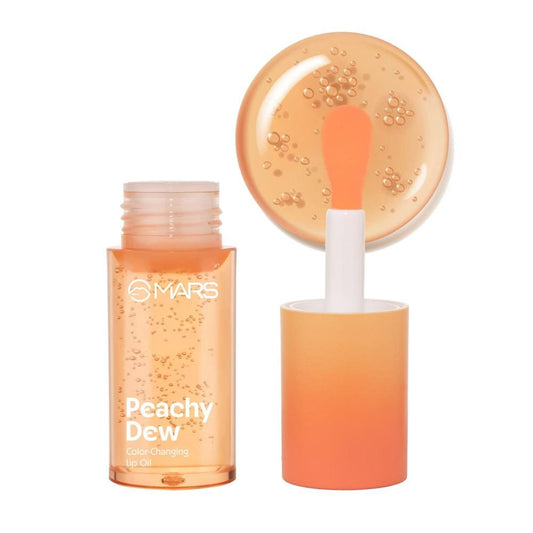 MARS Cosmetics Color Changing Protector Lip Oil - Lo-01-Peachy Dew