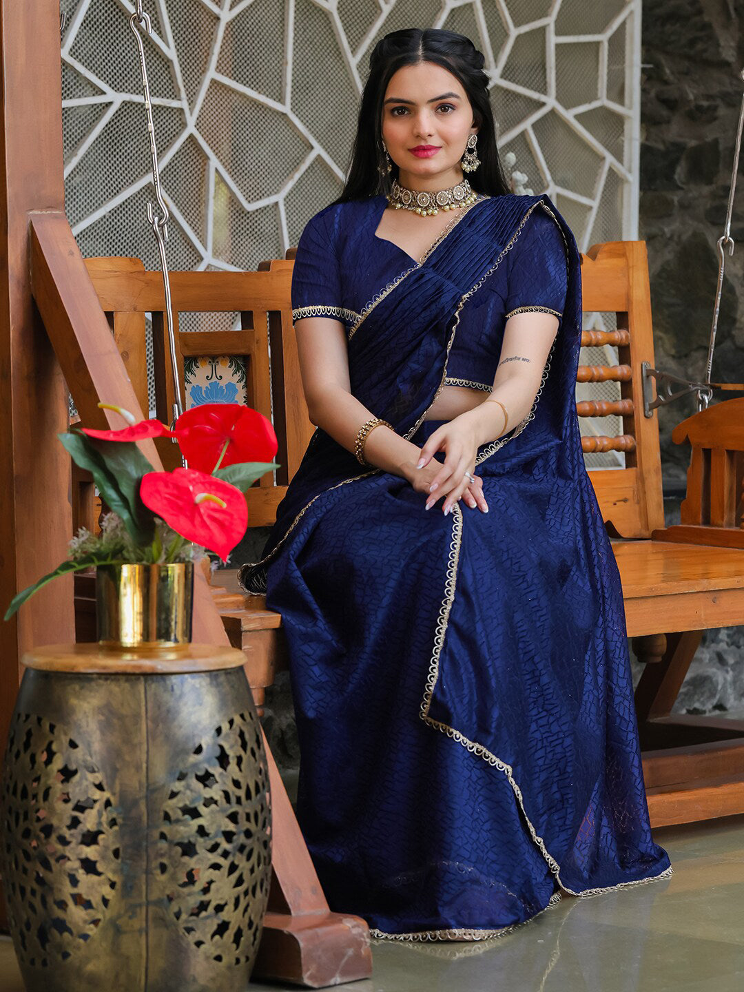 Tikhi Imli Woven Design Ready to Wear Grab2Buy 