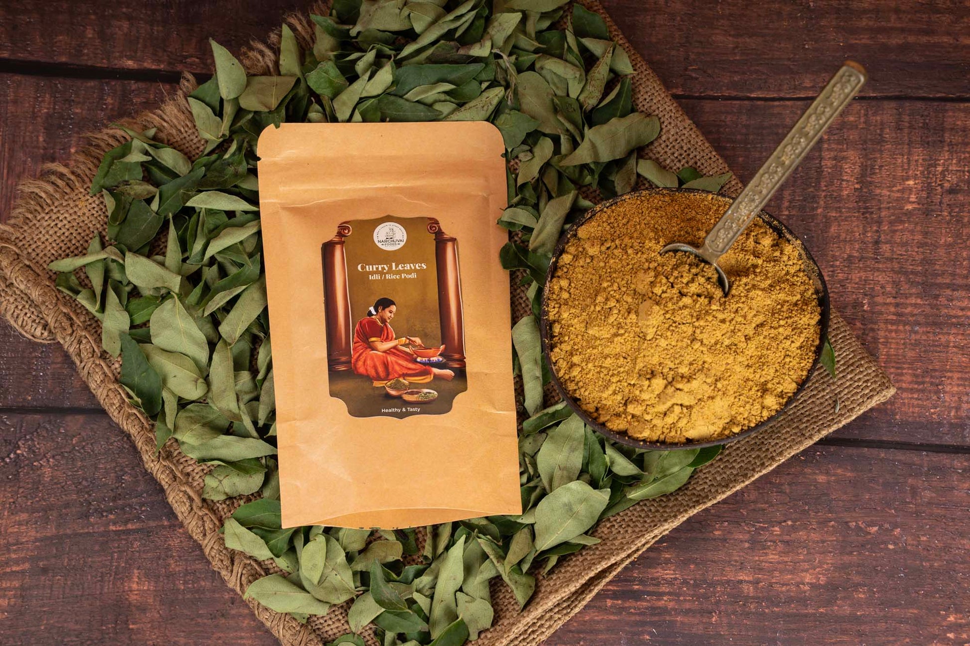 Narchuvai Foods Curry Leaves Idly Podi