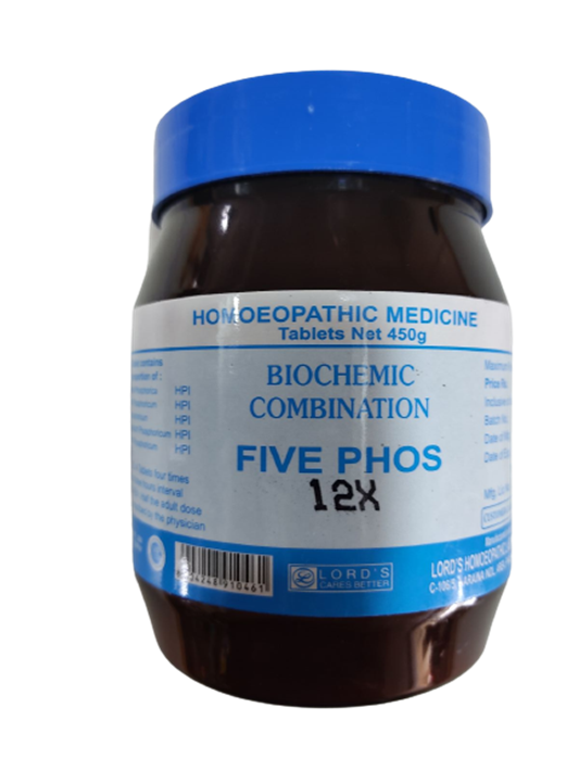 Lord's Homeopathy Five Phos Biocombination Tablets 