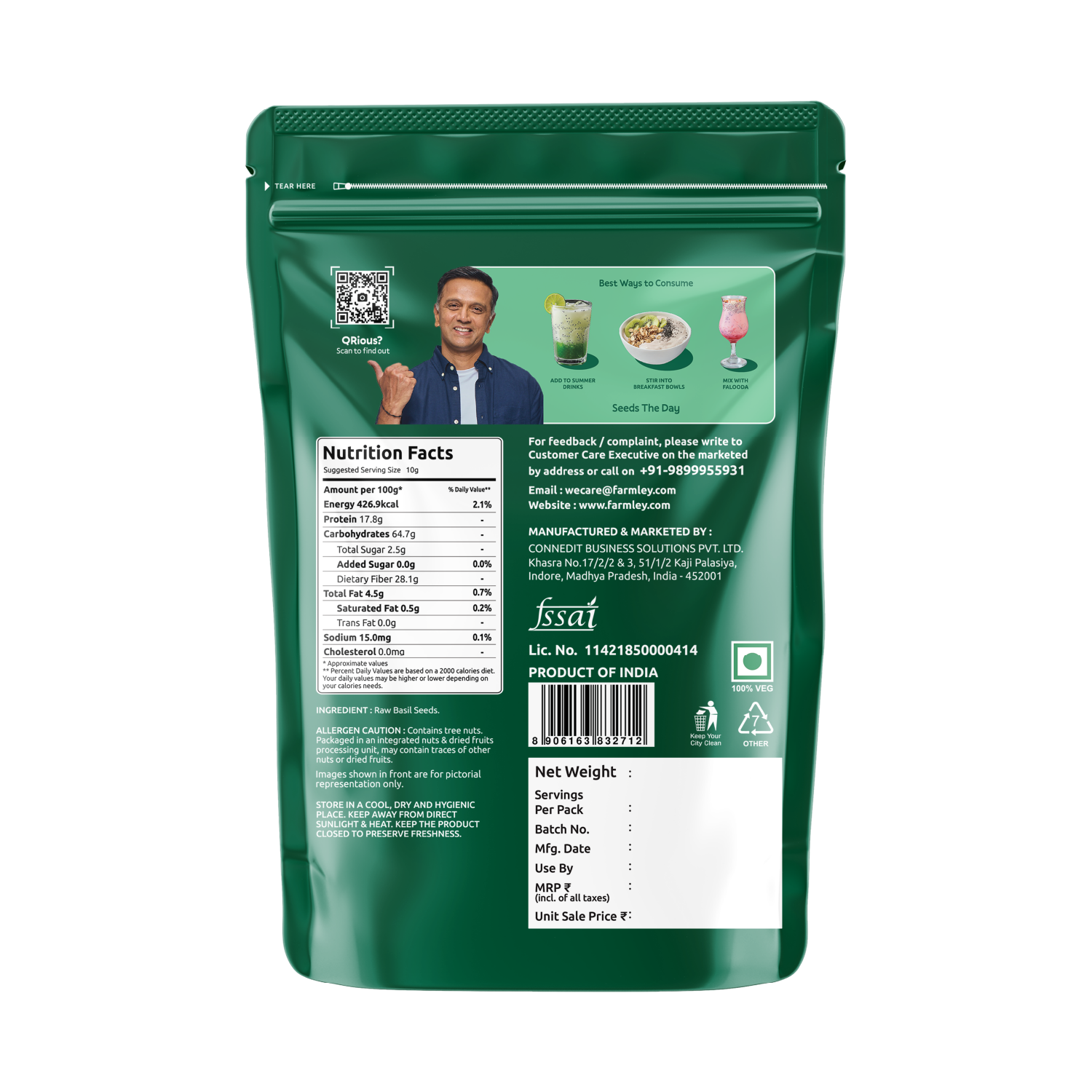 Farmley Basil Seeds