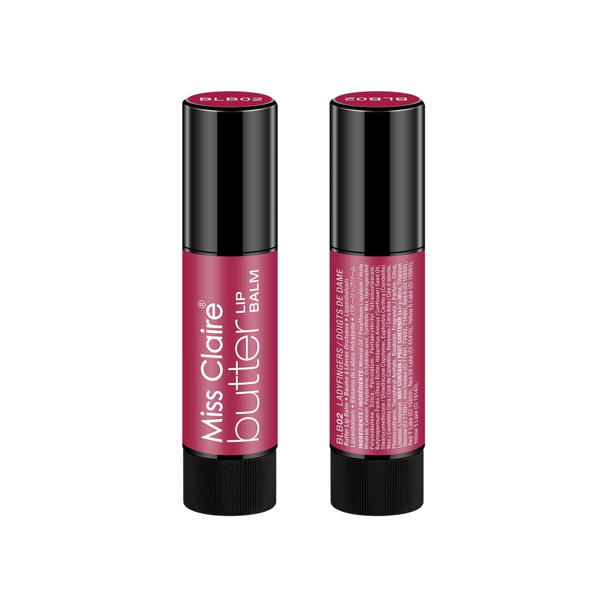 Miss Claire Butter Lip Balm - Ladyfingers | Swadesiicart