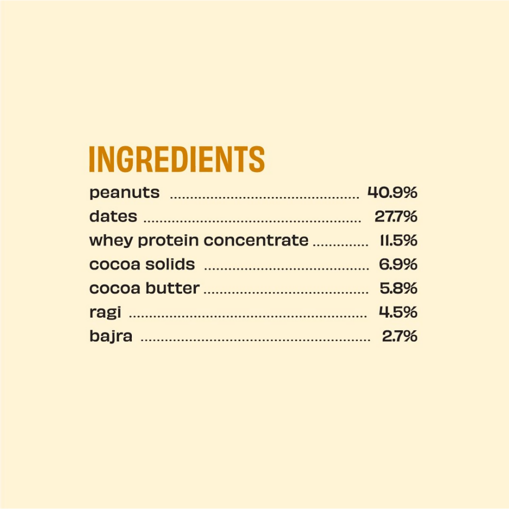 The Whole Truth Protein Bar - Peanut Millet Cocoa  Grab2Buy The Whole Truth Grab2Buy