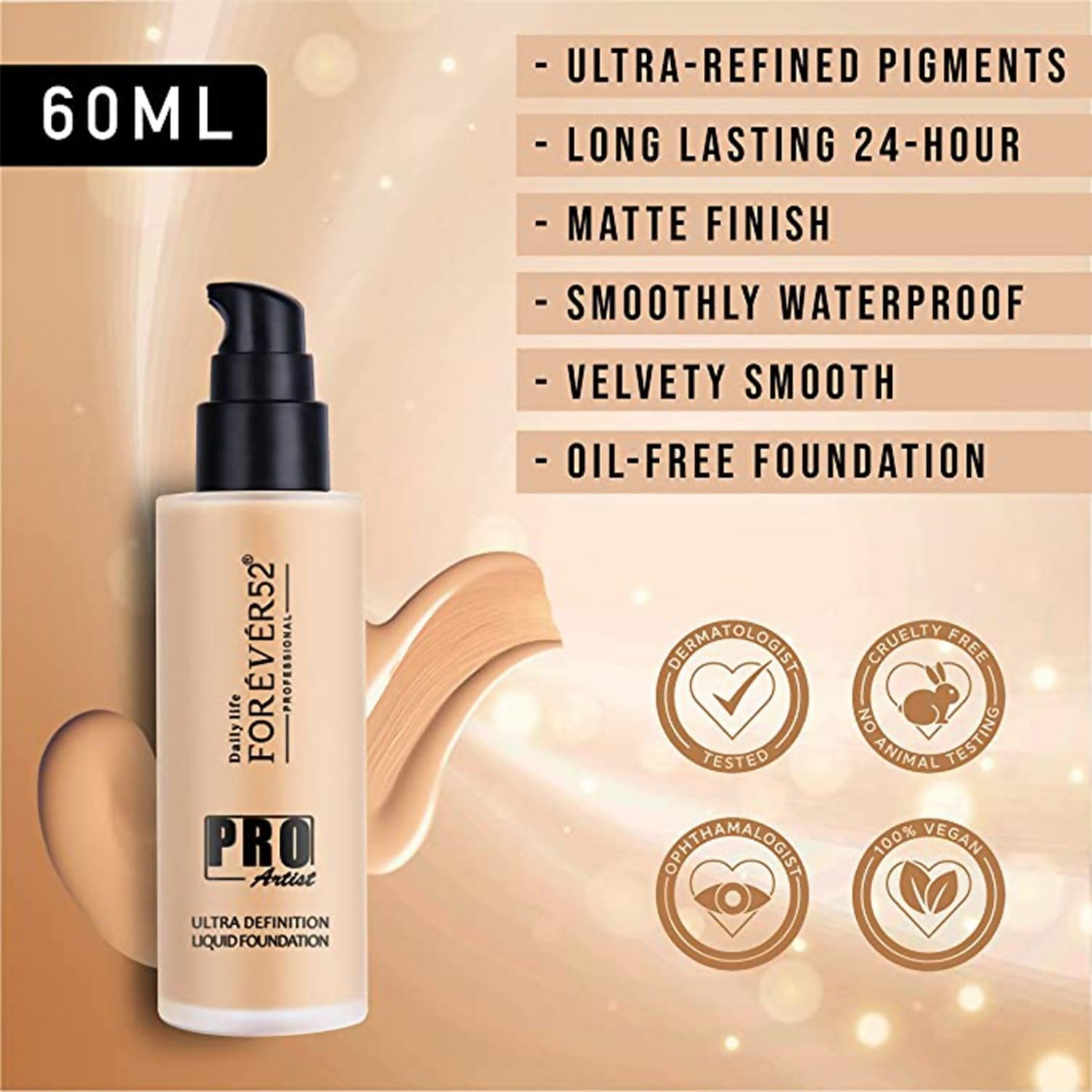 Daily Life Forever52 Pro Artist Ultra Definition Liquid Foundation - Pecan  Grab2Buy Daily Life Forever52 Grab2Buy