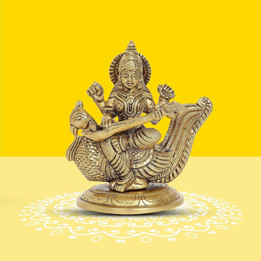 10Club Goddess Saraswati Idol - Grab2buy