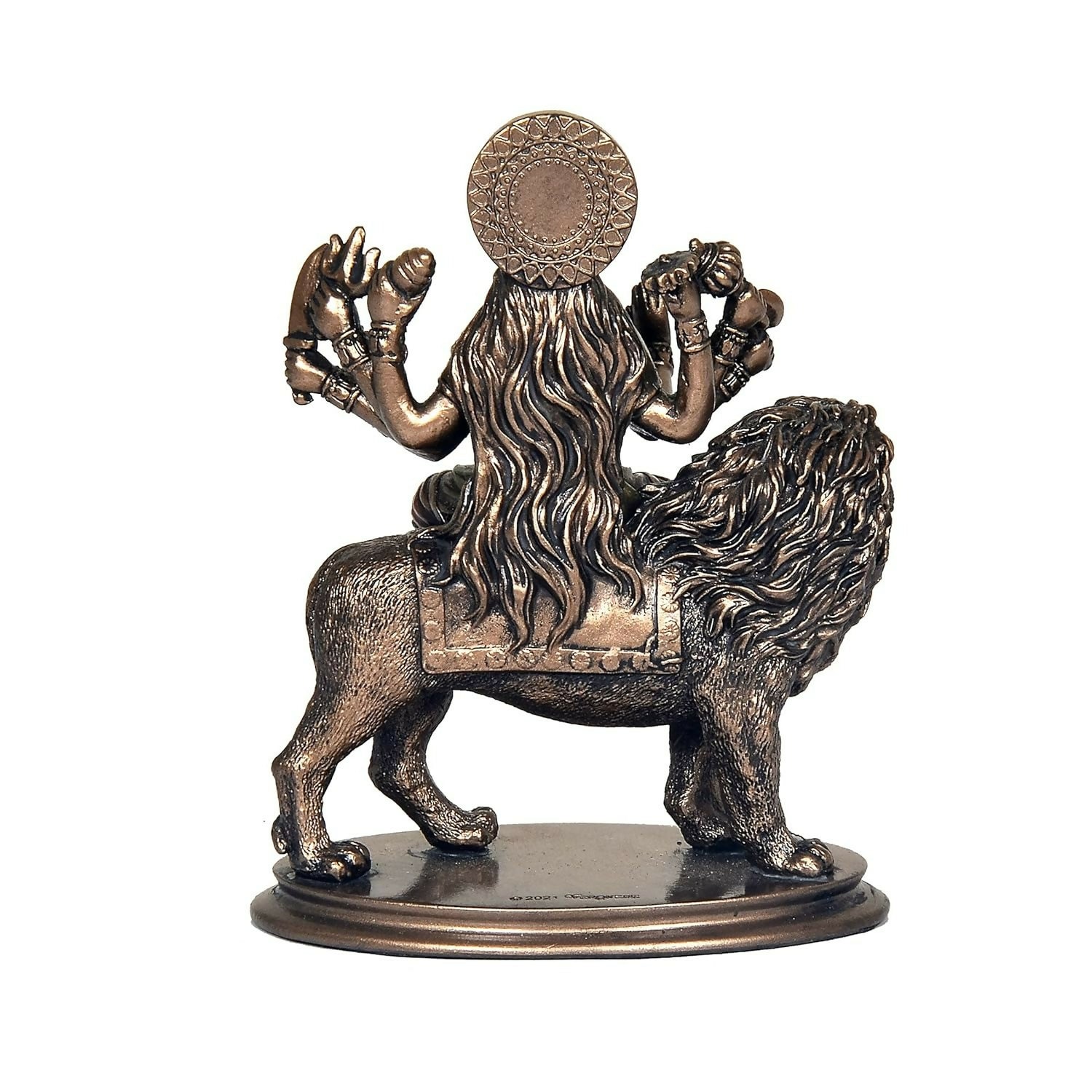 Umi Cold Cast Resin Maa Durga Idol - Grab2buy