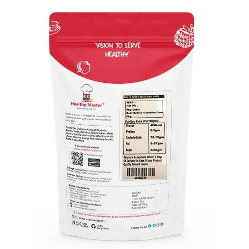 Healthy Master Baked Ragi Chips With All Natural Ingredients - Grab2buy