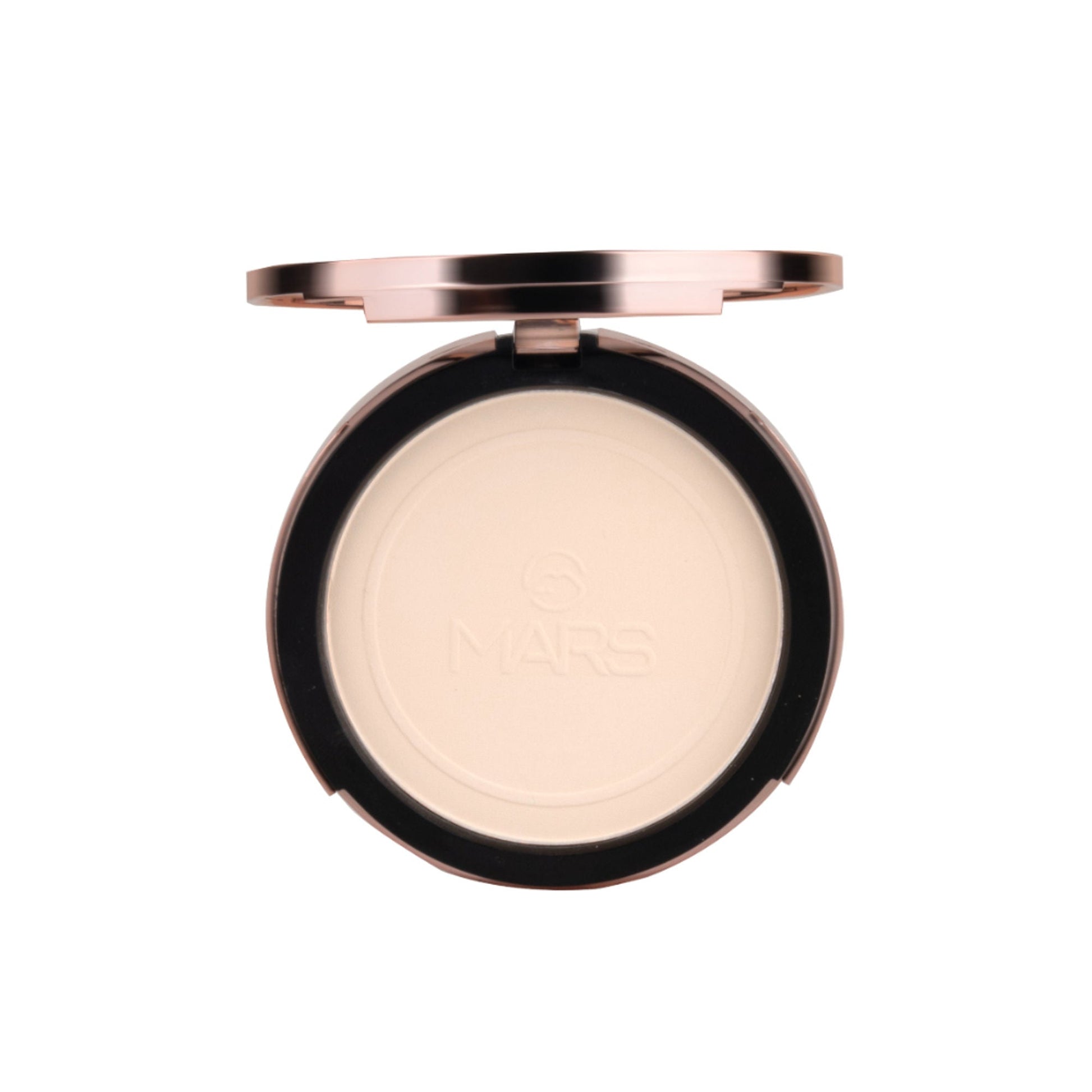 MARS Cosmetics Matte On Compact Powder with Applicator Puff - 01 Light 