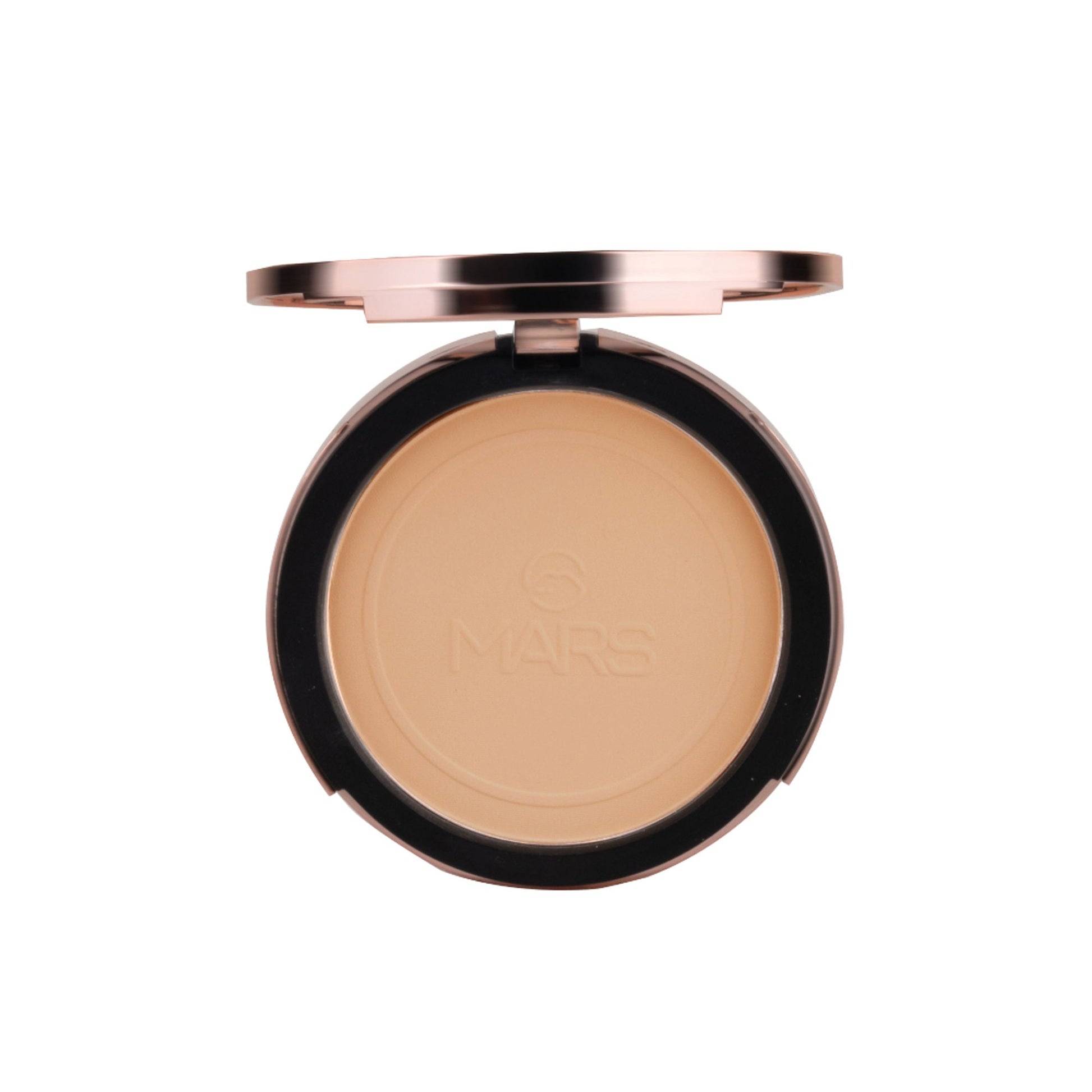 MARS Cosmetics Matte On Compact Powder with Applicator Puff - 05 Honey 
