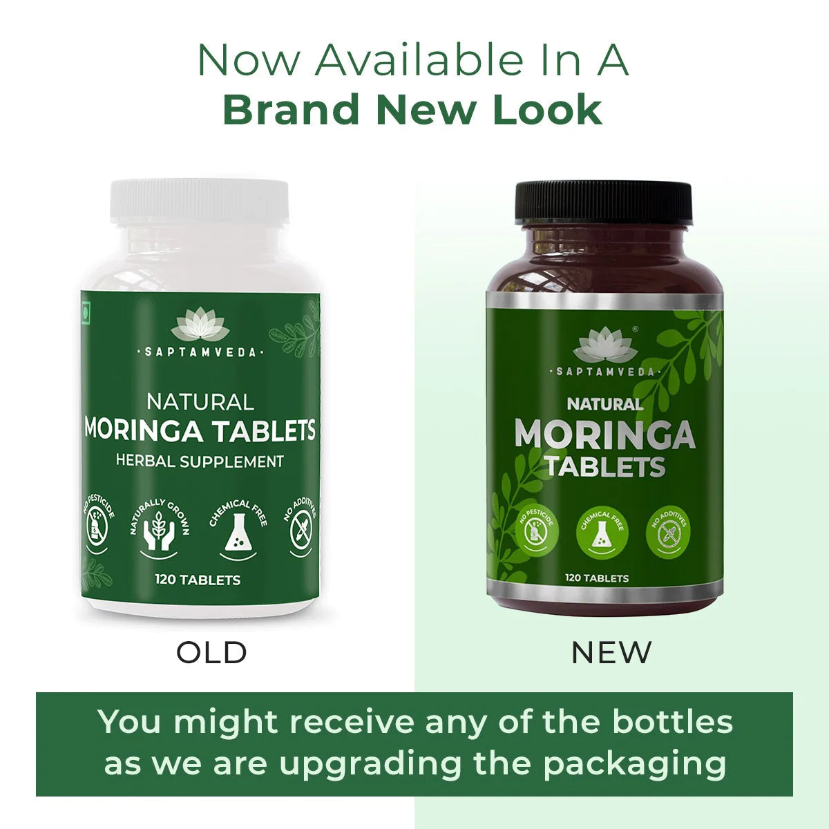 Saptamveda Natural Moringa Tablets 