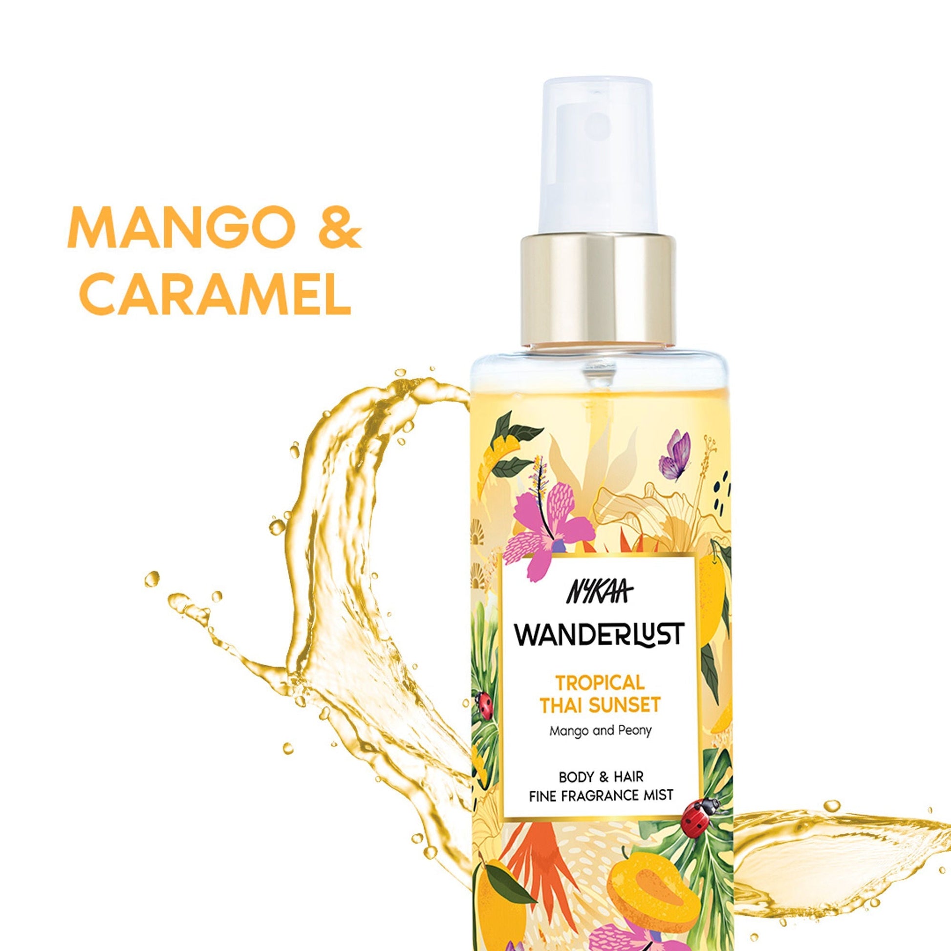 Wanderlust Fragrance Mist For Her - Tropical Thai Sunset  Grab2Buy Wanderlust Grab2Buy