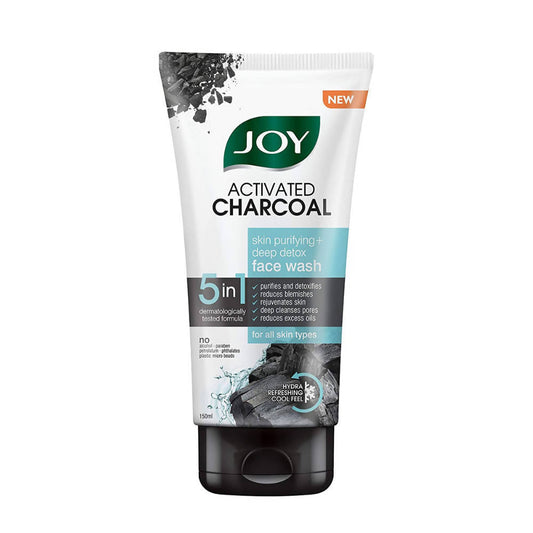Joy Activated Charcoal Face Wash - Grab2buy
